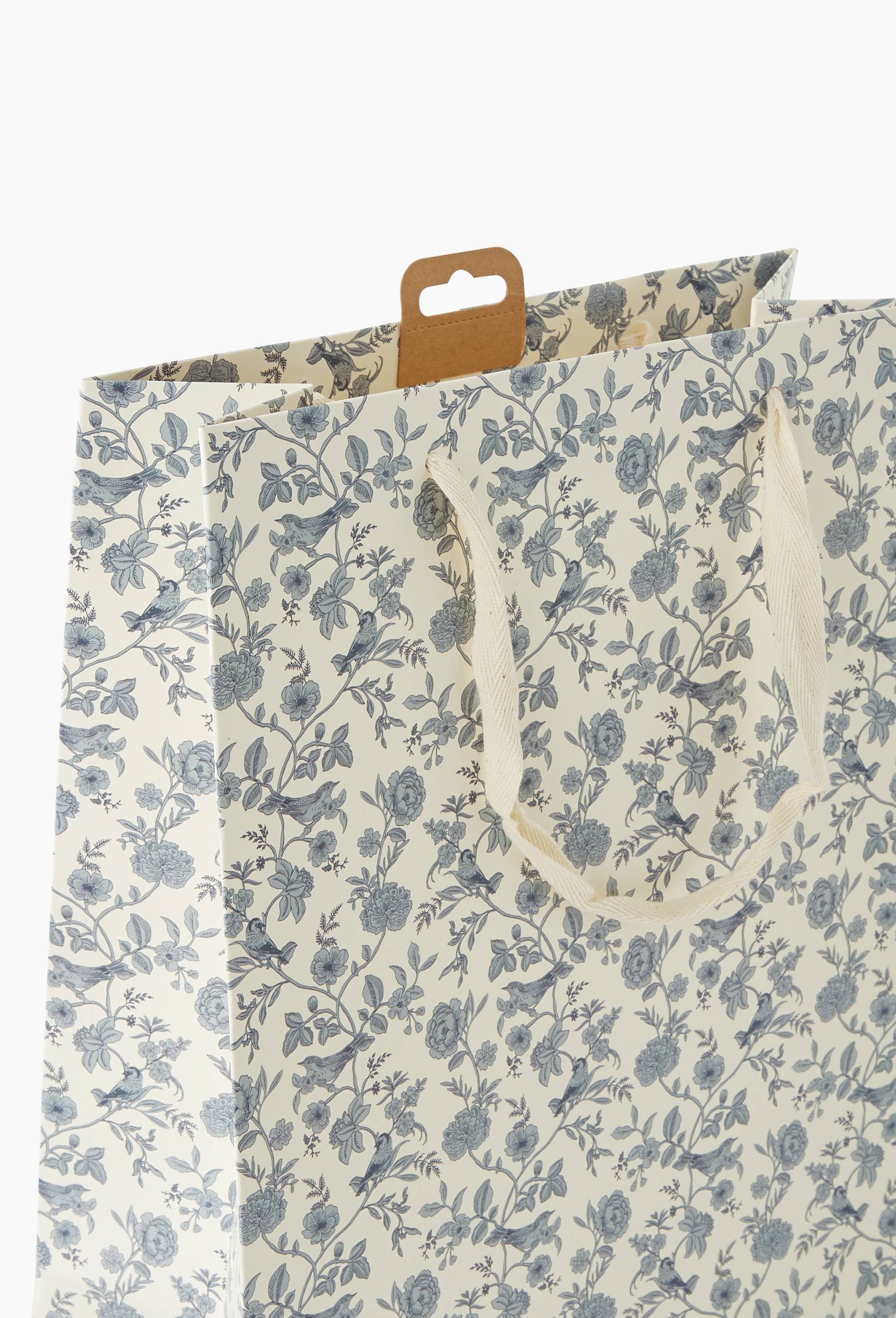 Sac cadeau, Taille L, Bleu, large image number 1