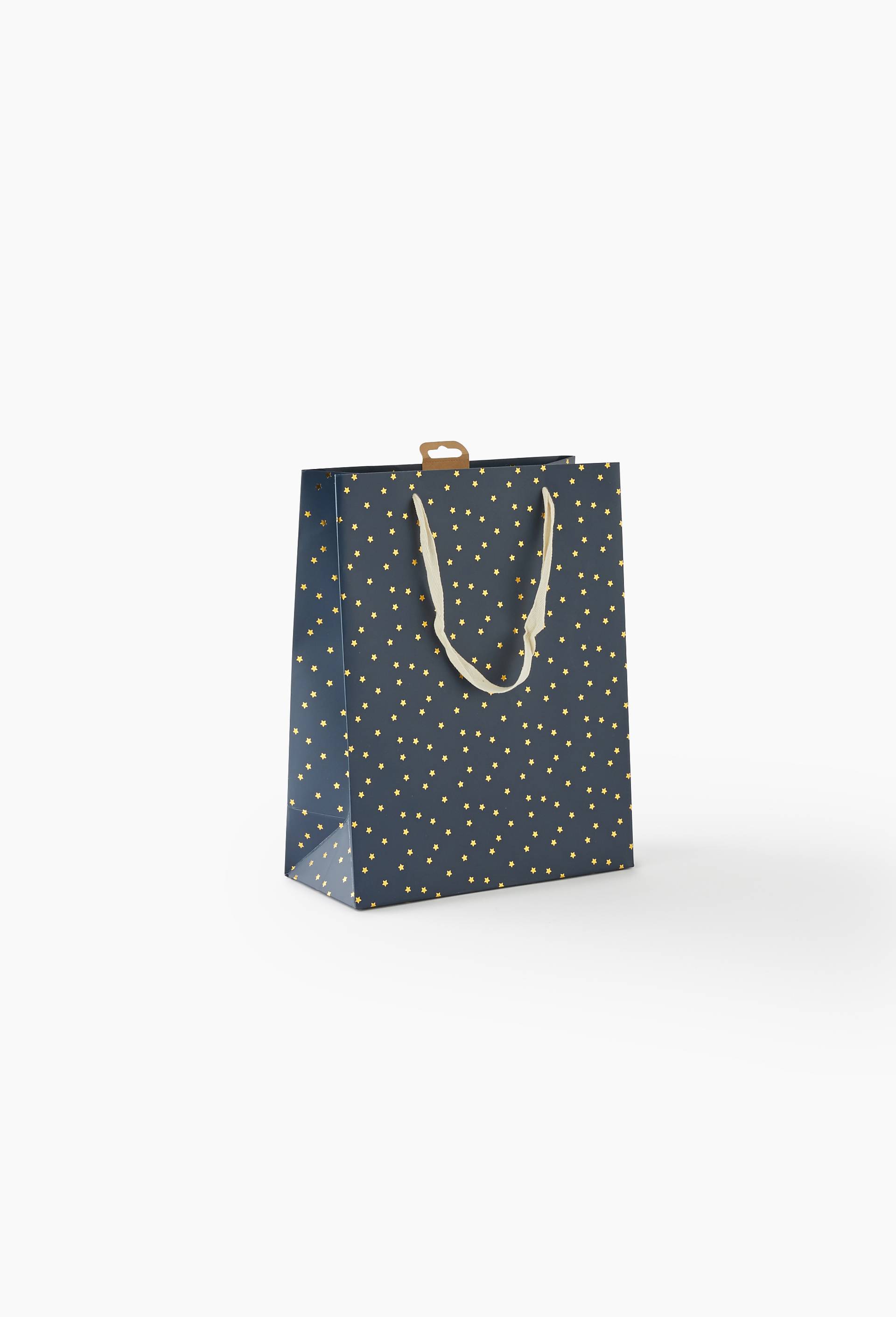 Sac cadeau, Taille L, Bleu, large image number 0