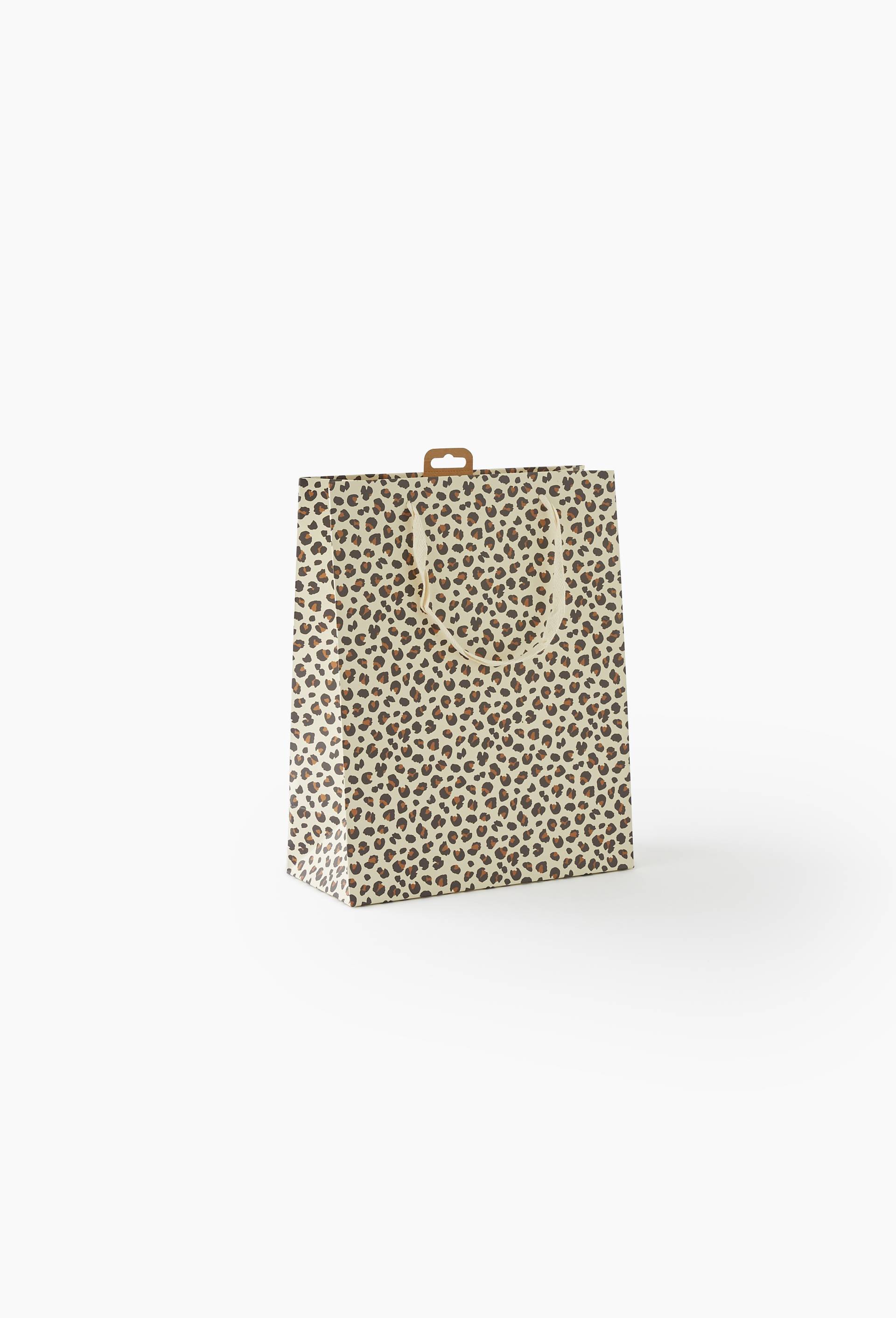 Sac cadeau, Taille L, Ecru, large image number 0