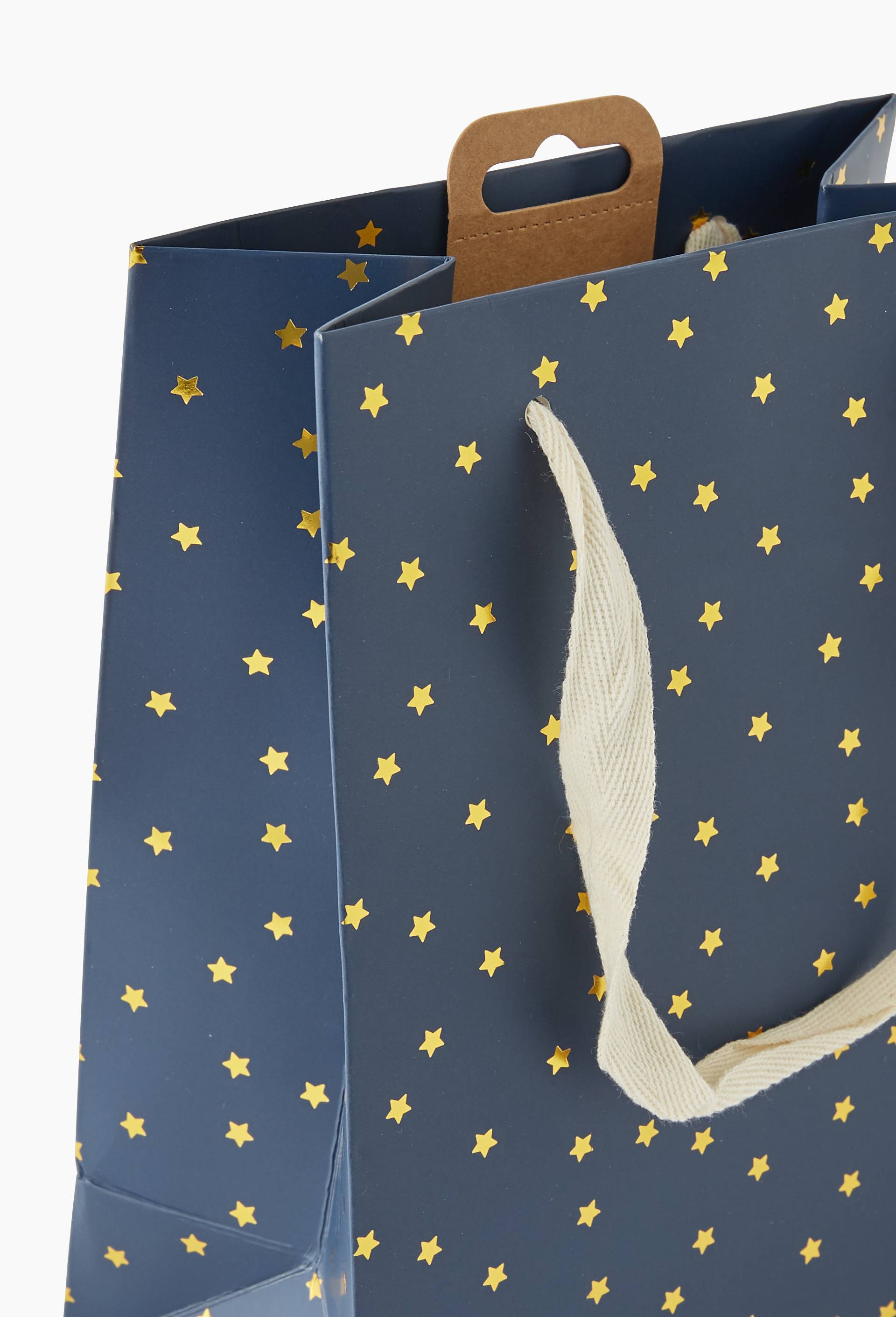 Sac cadeau, Taille M, Ecru, large image number 1