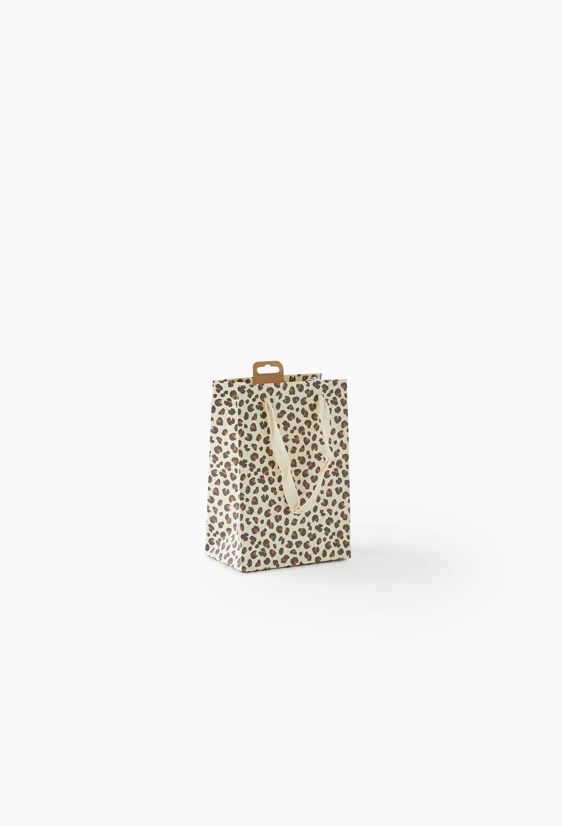 Sac cadeau, Taille M, Ecru, large image number 0