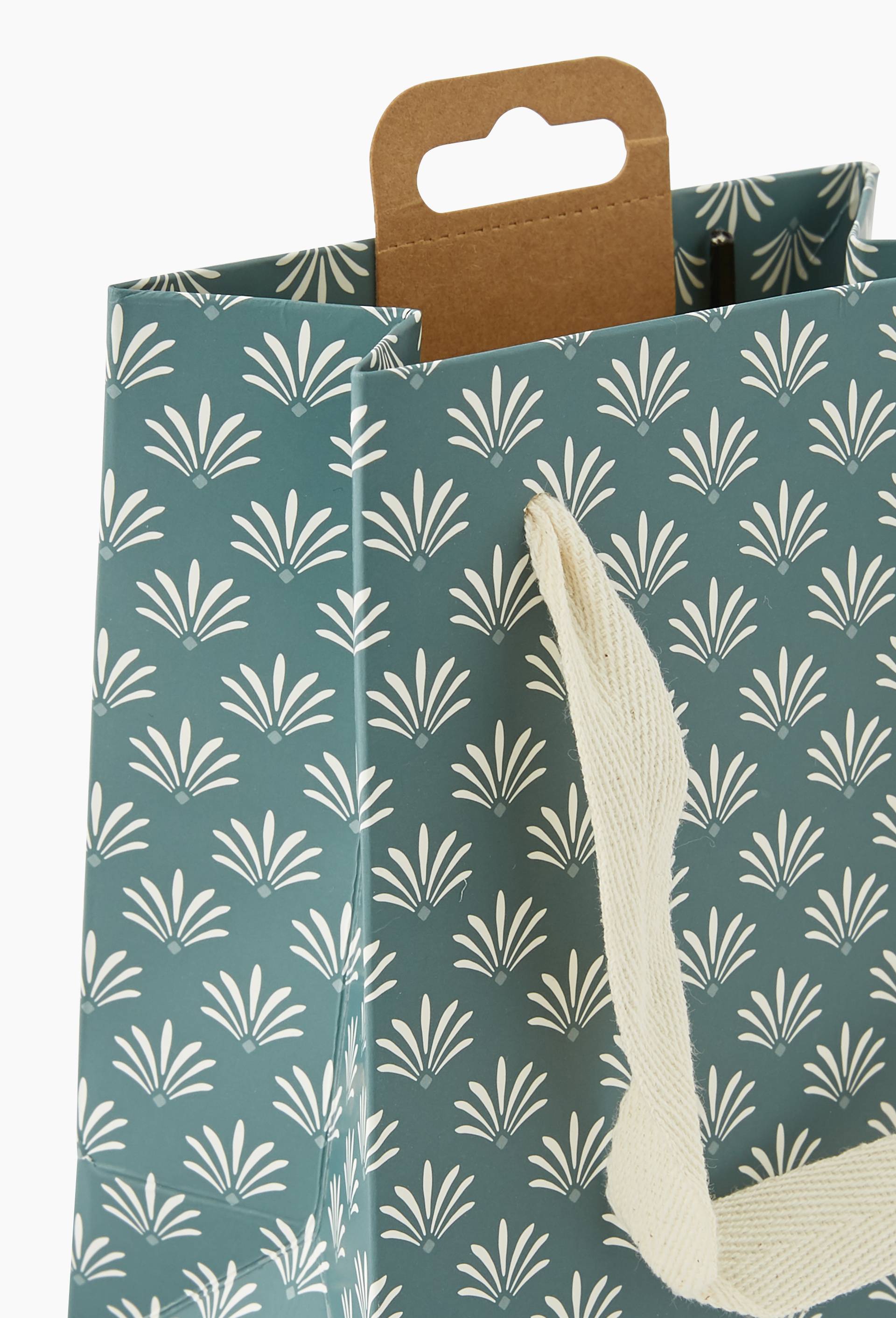 Sac cadeau, Taille S, Bleu, large image number 1