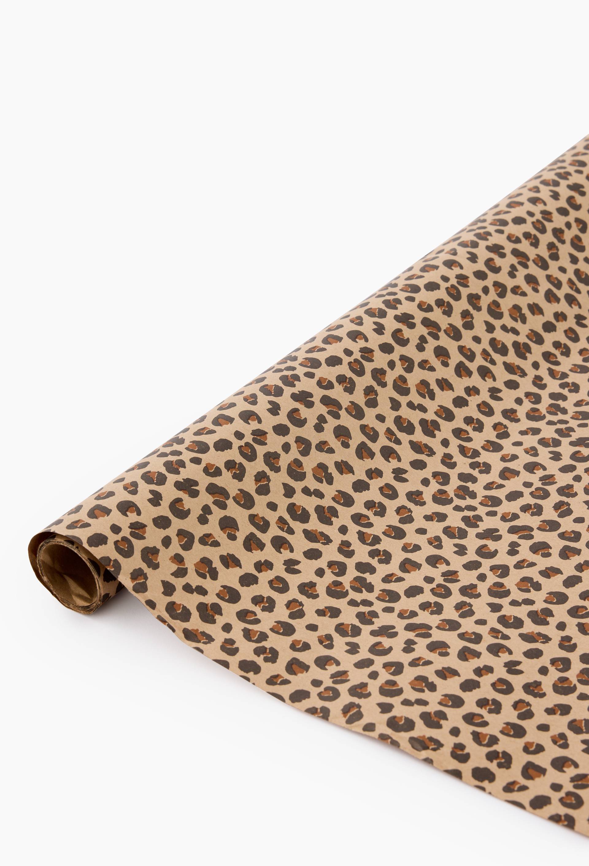 Papier cadeau, 2m, Brun, large image number 0