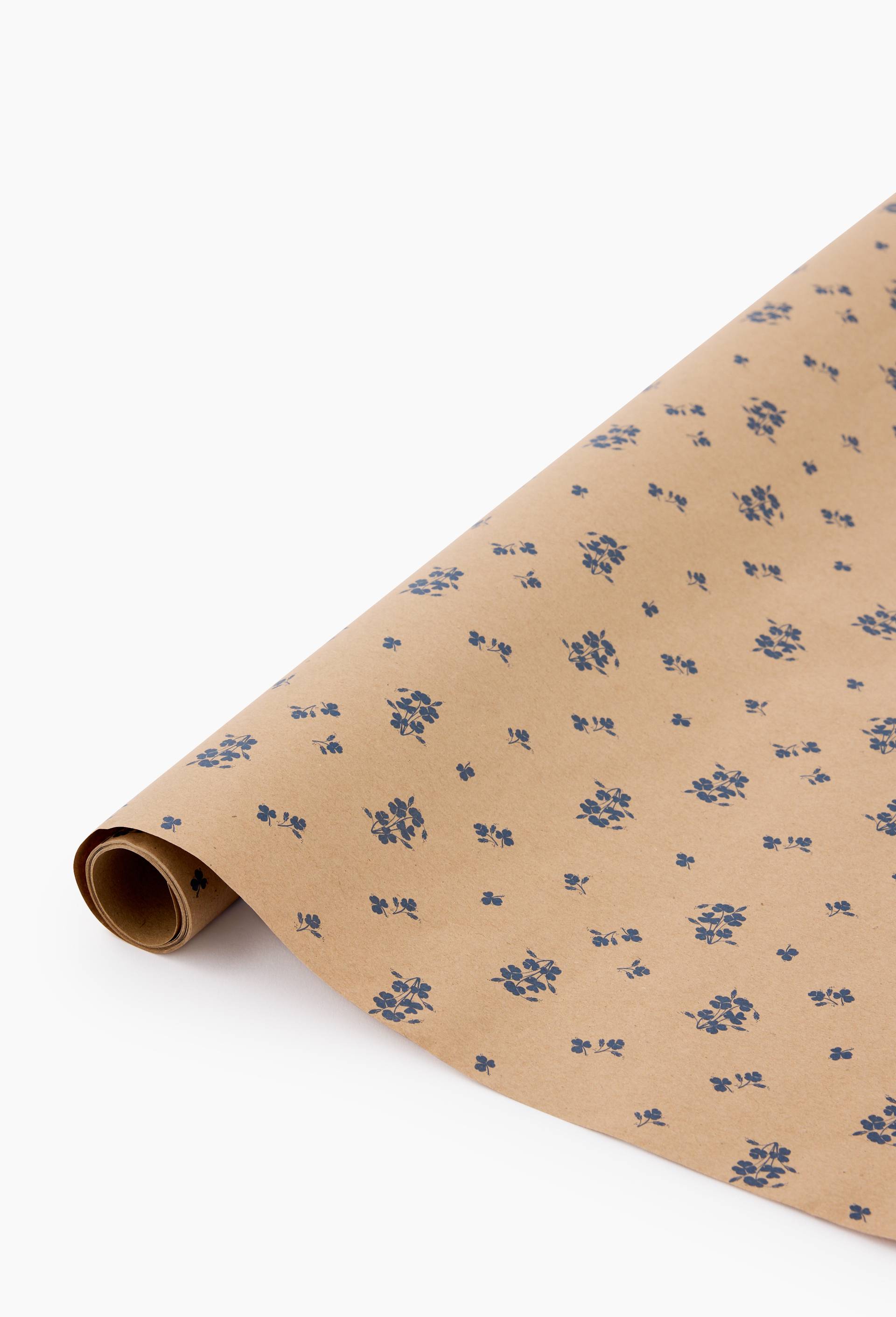 Papier cadeau, 2m, Brun, large image number 0