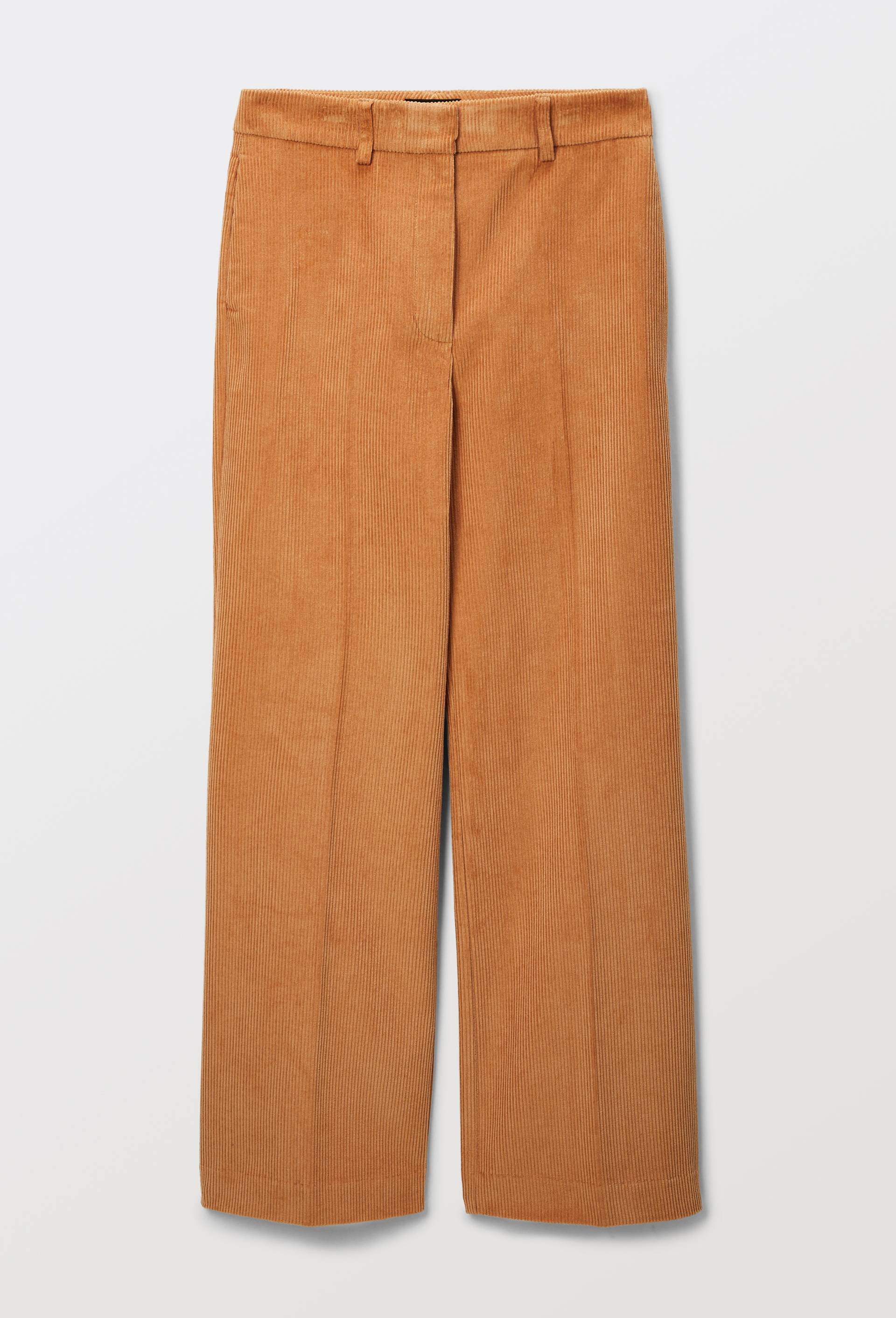 Pantalon large en velours, Beige, large image number 2.0