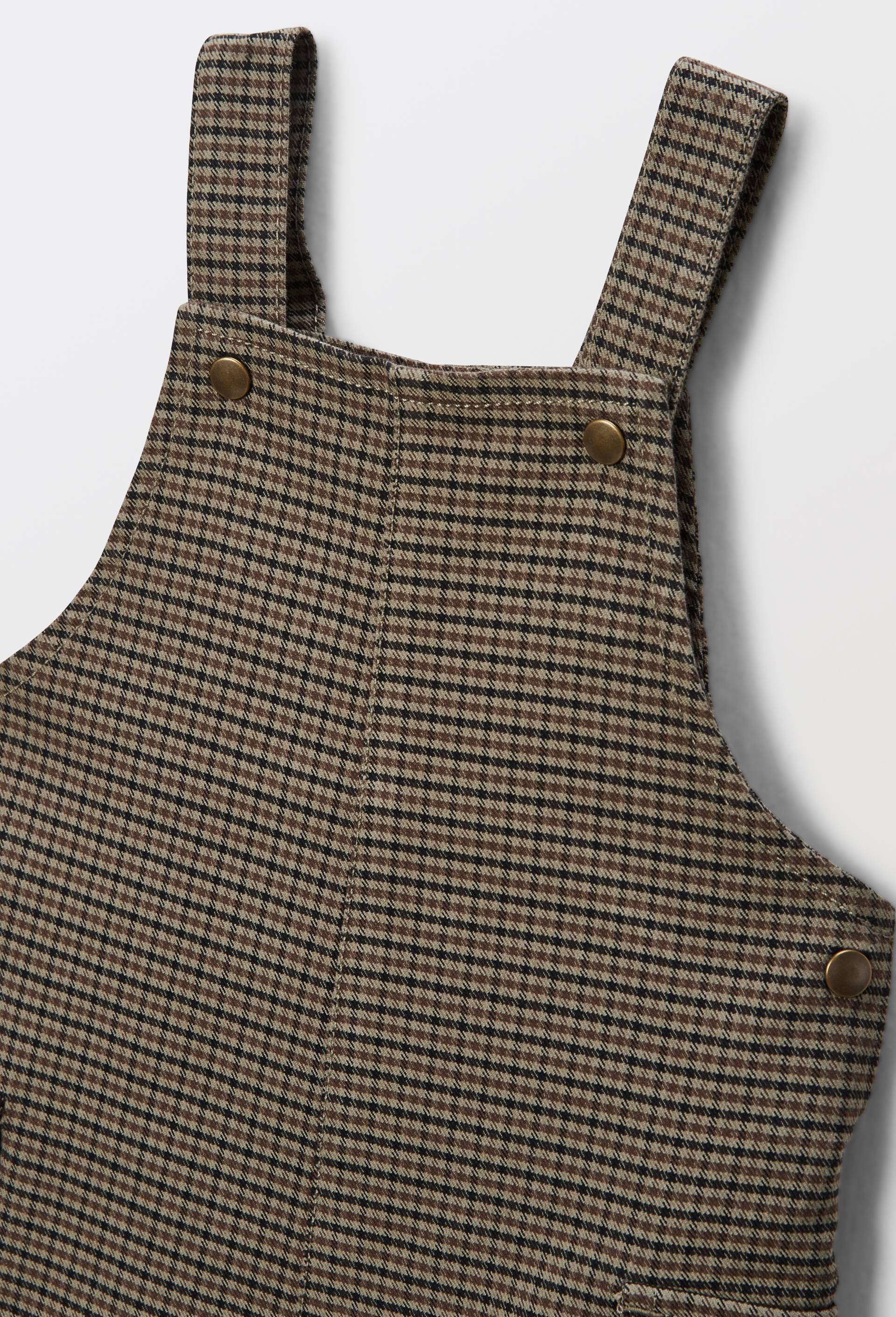 Salopette Lee Cargo à Carreaux Homme – Taille 42, Multicolore, Style Décontracté