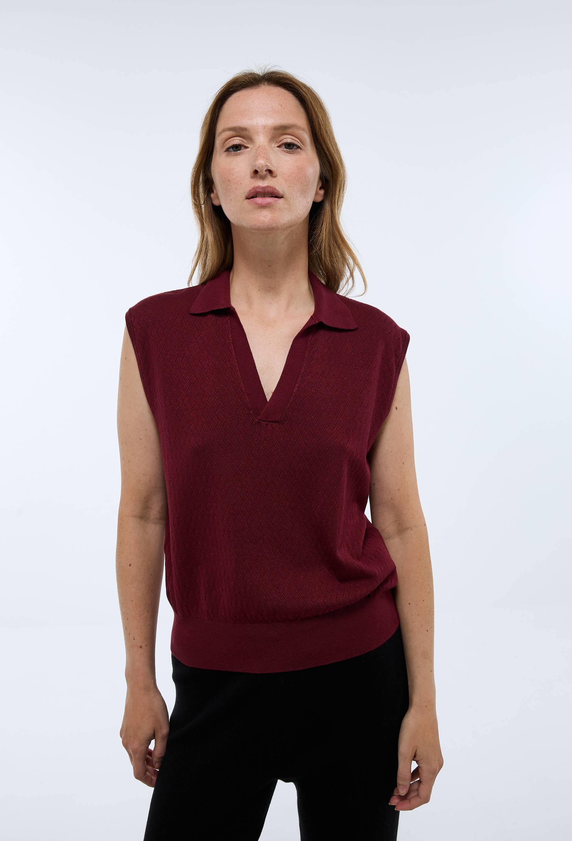 Polo en maille uni - MONOPRIX - Modalova