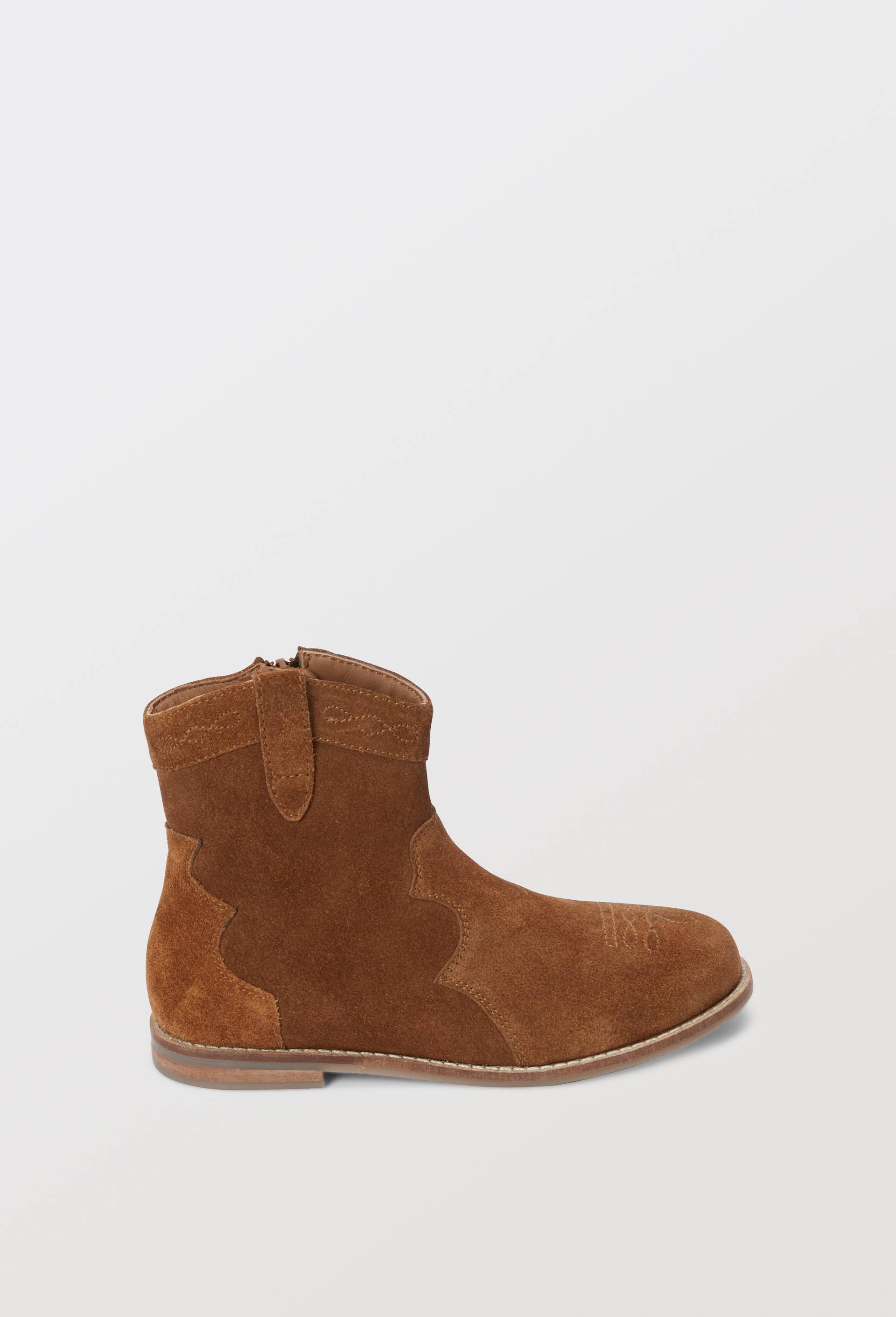 Bottines en cuir, Beige, large image number 1.0