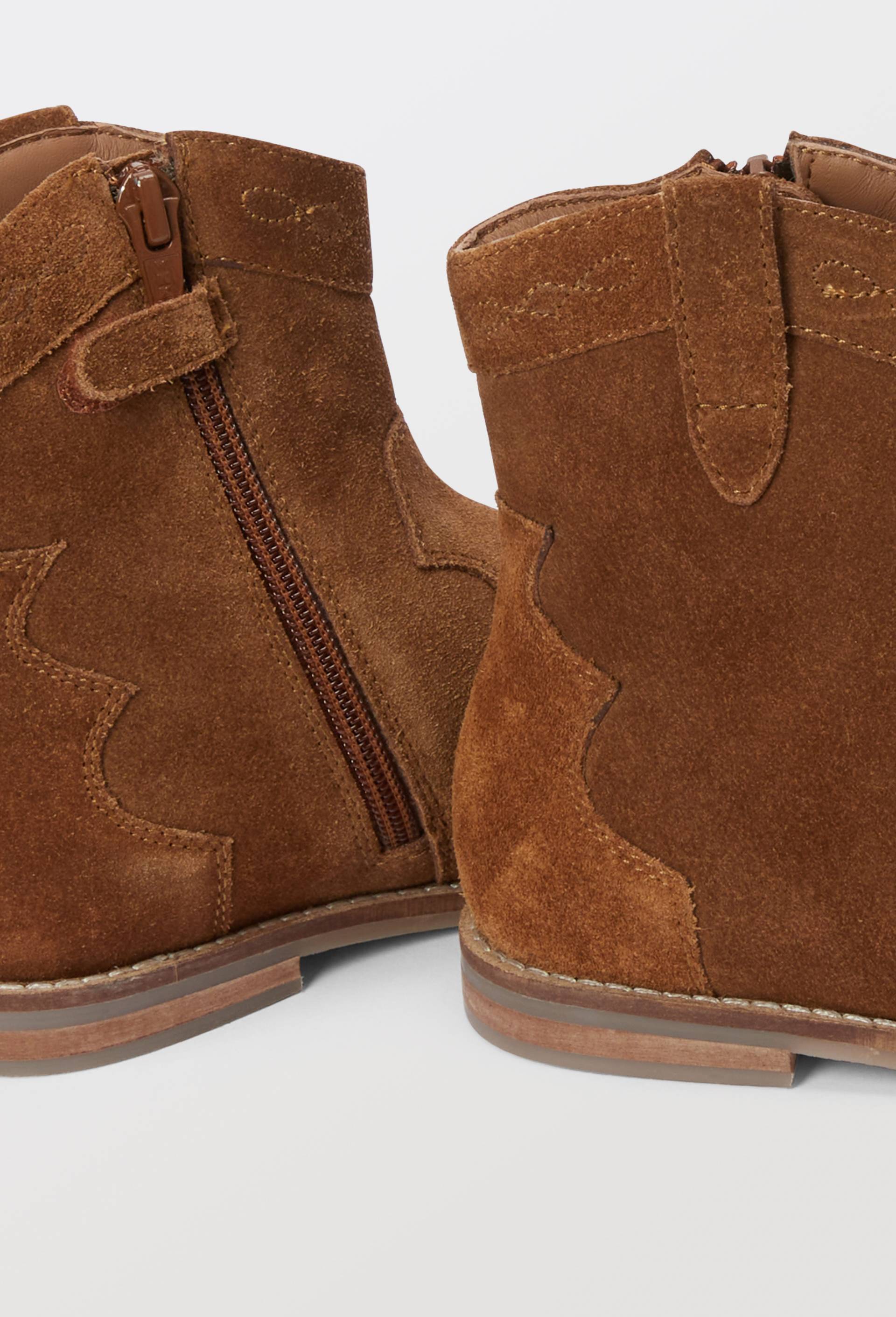 Bottines en cuir, Beige, large image number 2