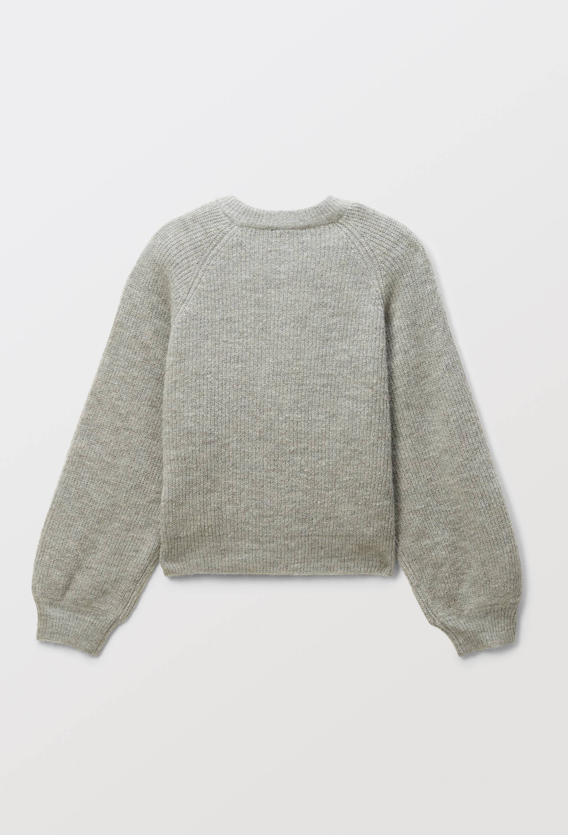 Cardigan uni, Gris, large image number 1.0