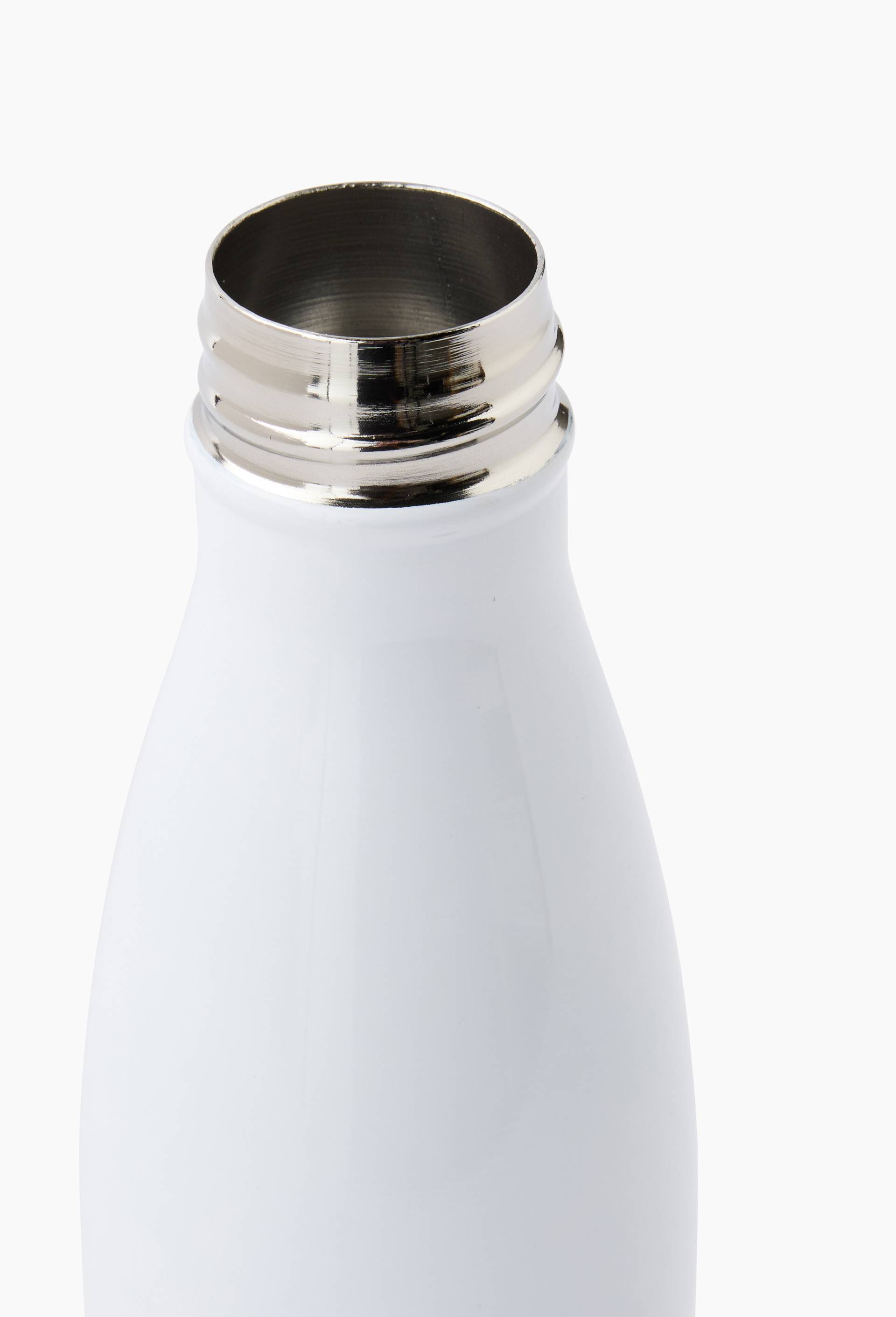 Bouteille isotherme finition imprim&eacute;e, 500ml, Blanc, large image number 1