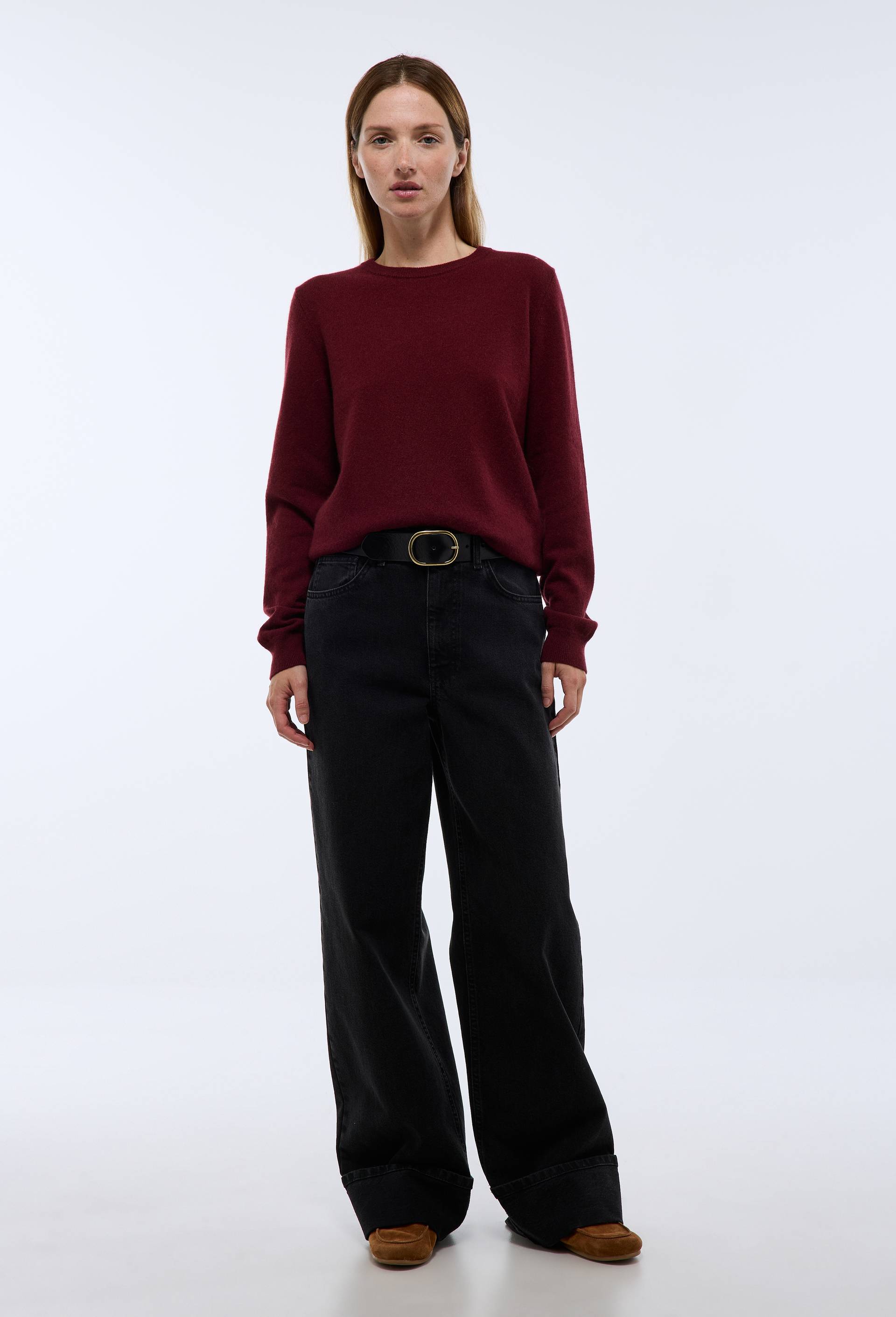 Pull col rond en cachemire - MONOPRIX PREMIUM - Modalova