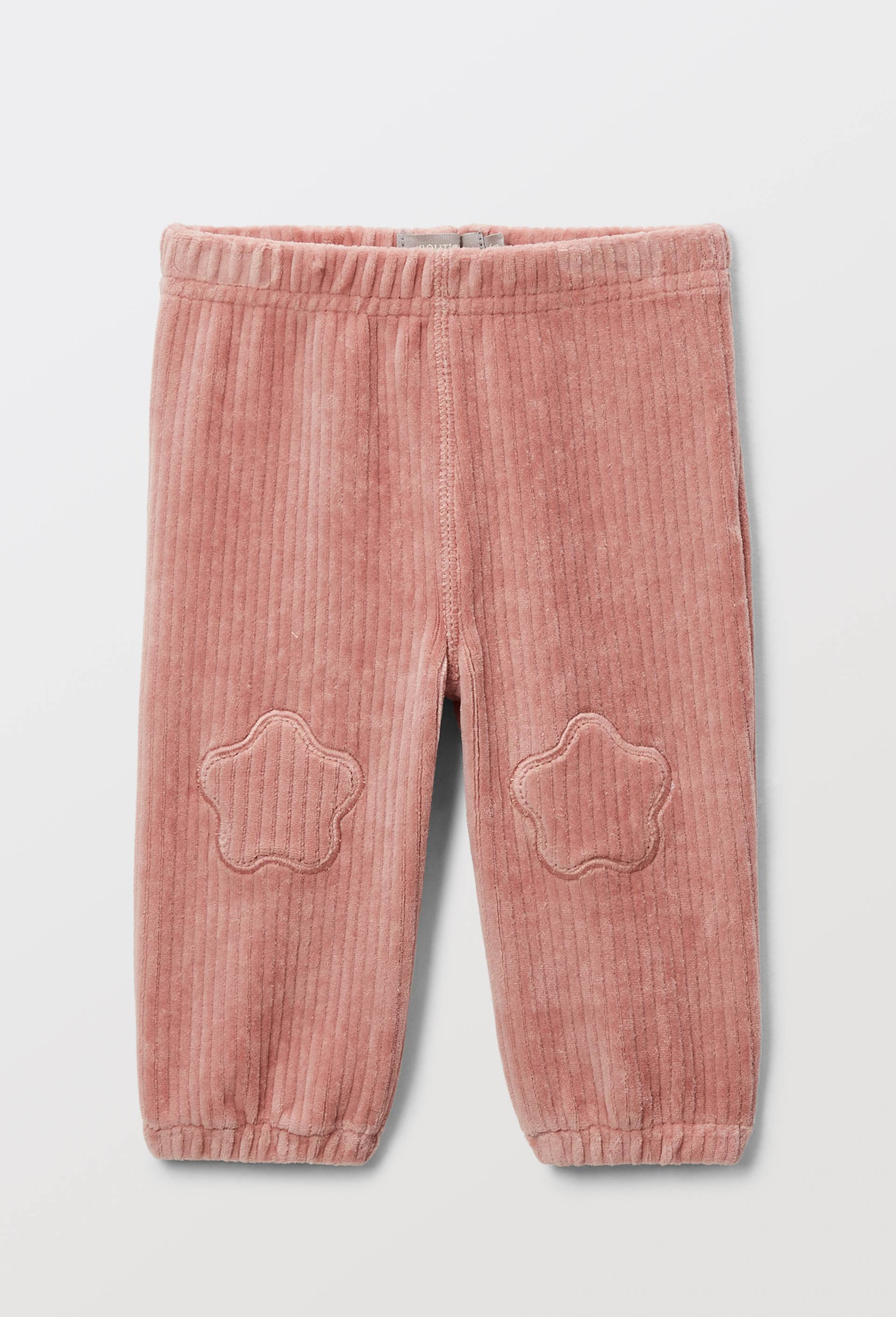 Pantalon long en velours, Rose, large image number 0.0