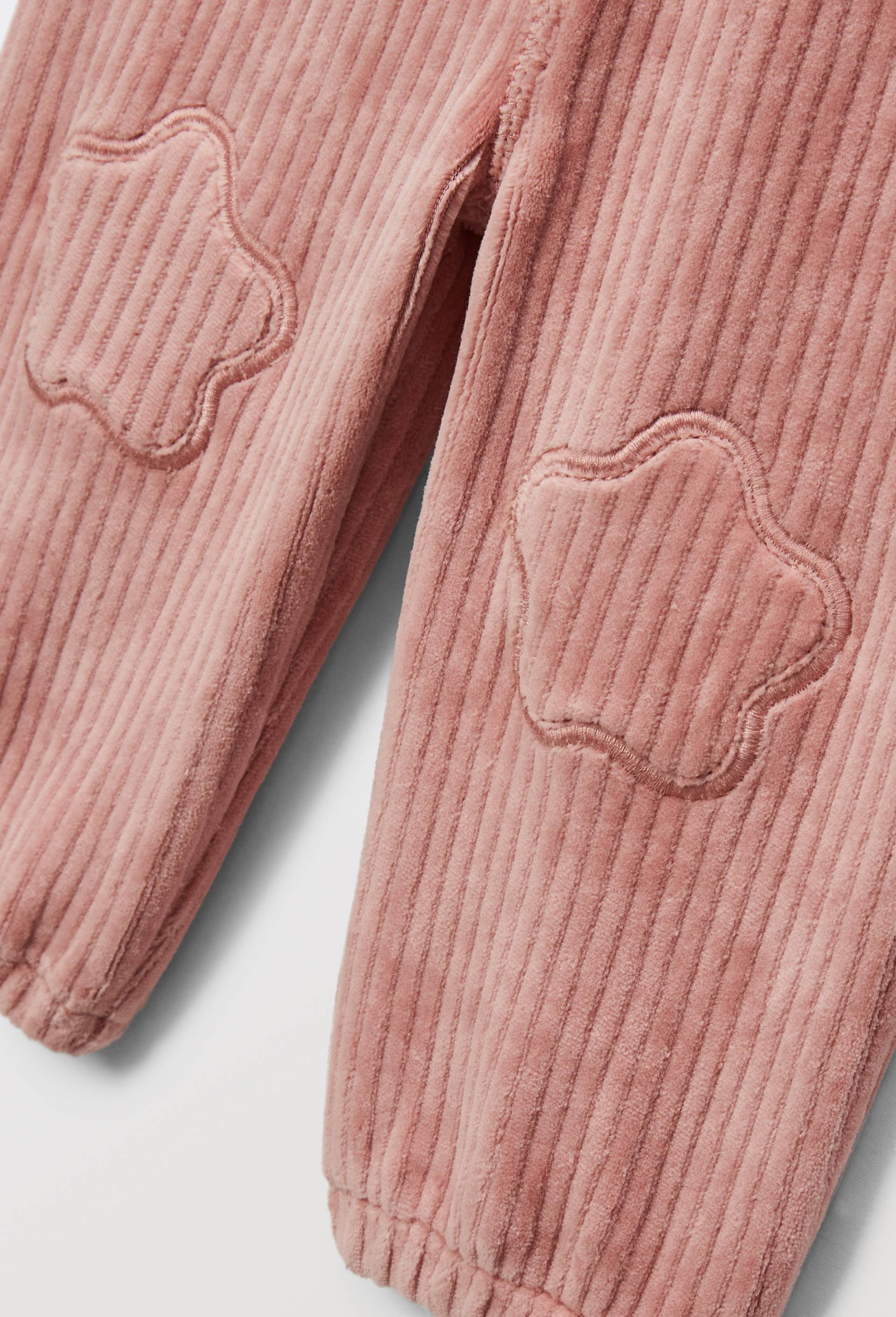 Pantalon long en velours, Rose, large image number 2