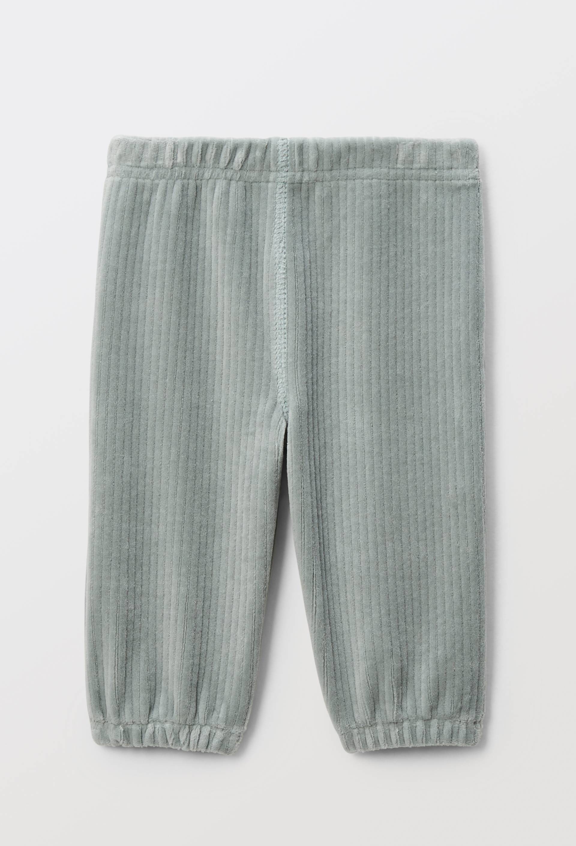Pantalon long en velours, Vert fonc&eacute;, large image number 1
