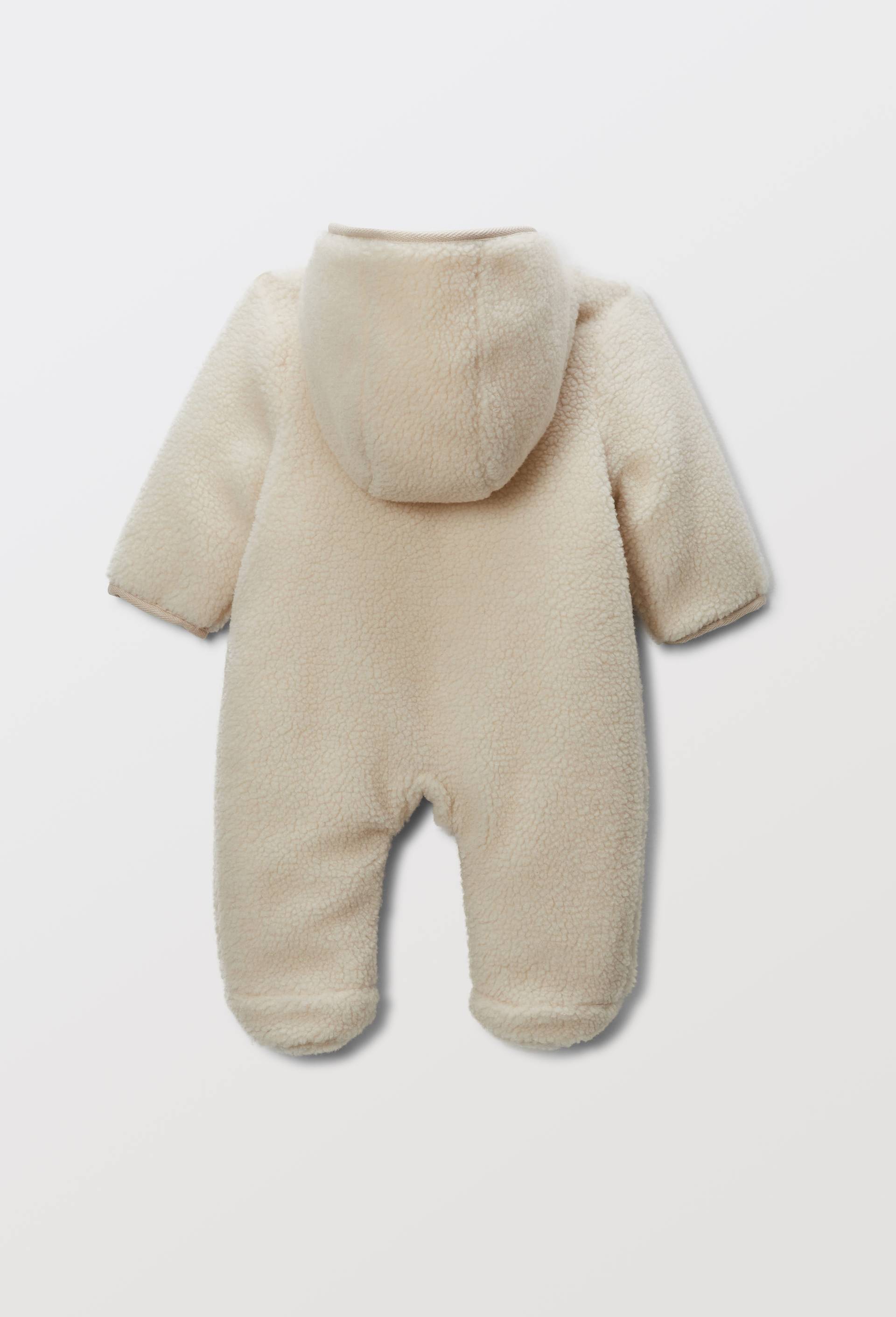 Combinaison pilote en sherpa, Beige clair, large image number 2.0