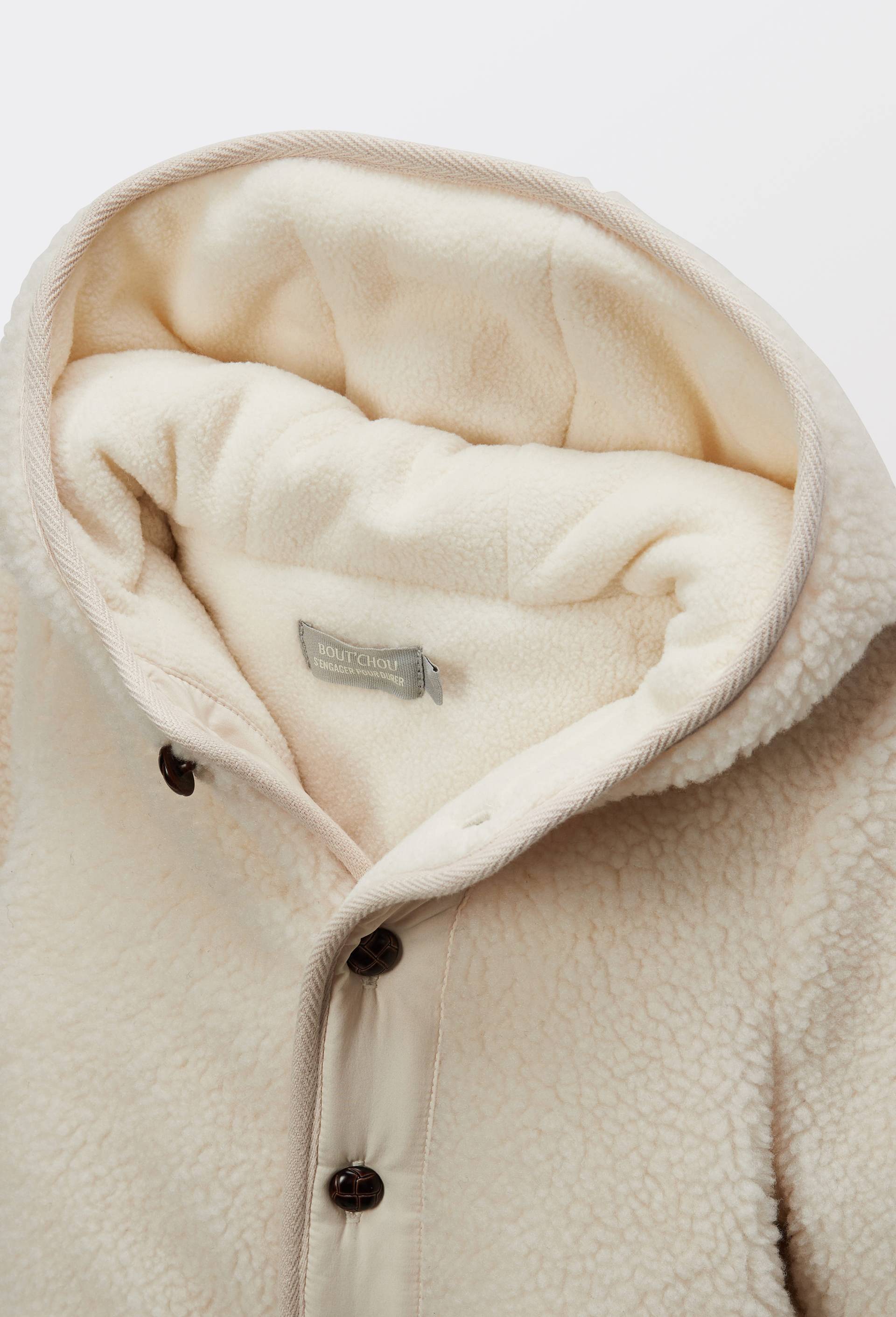 Combinaison pilote en sherpa, Beige clair, large image number 3.0
