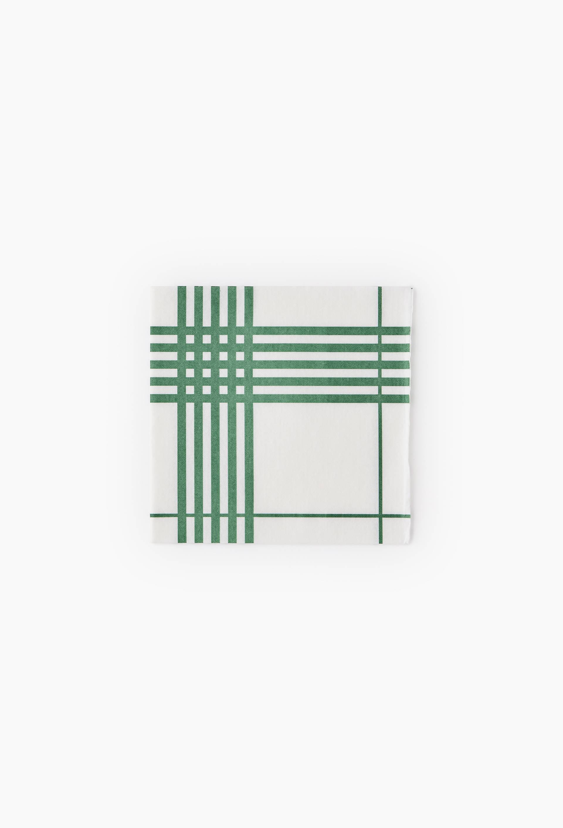 20 serviettes en papier imprim&eacute; bistrot, 25x25cm, , large image number 0