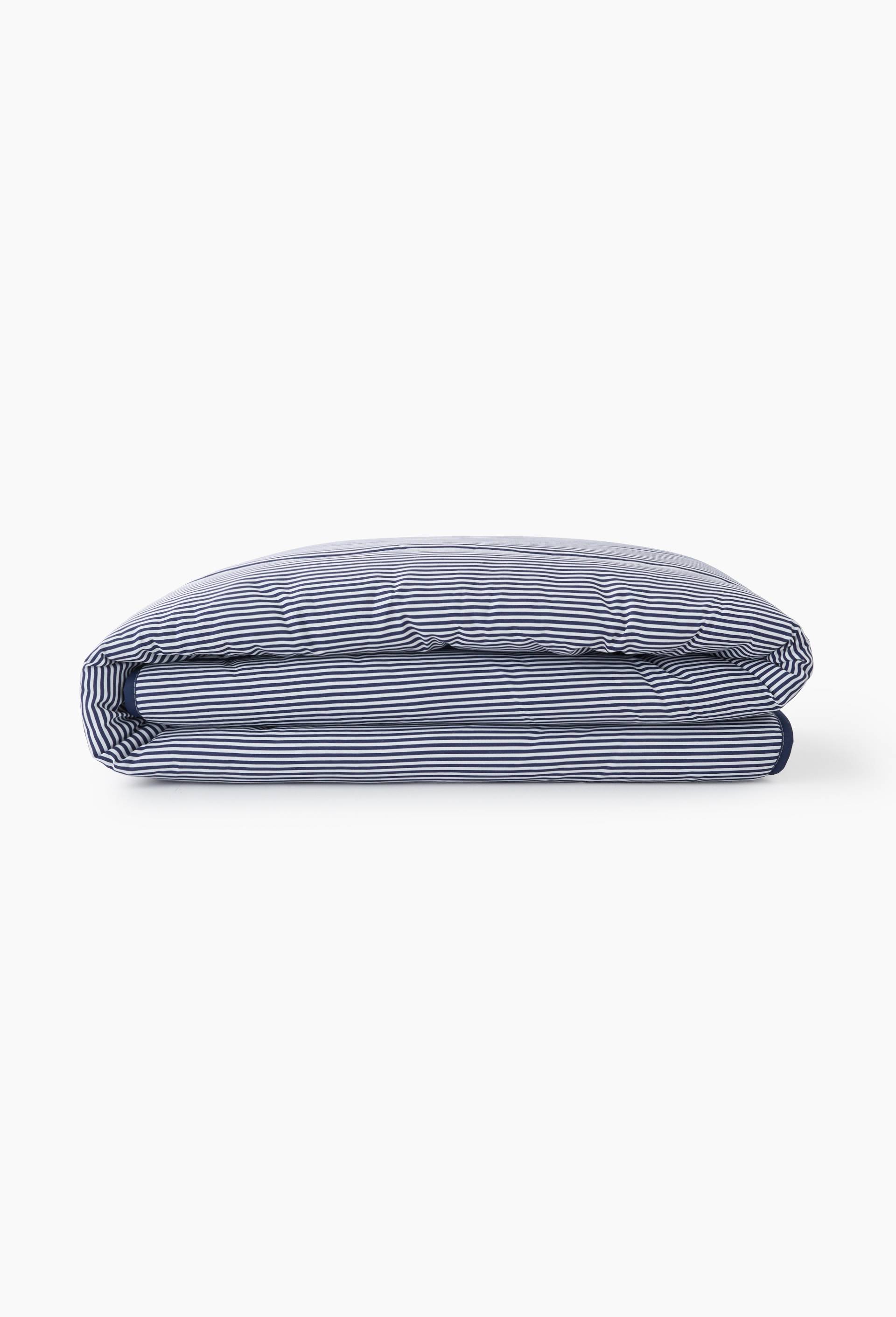 Couette couleur, 100% polyester, microfibres, Bleu fonc&eacute;, large image number 1