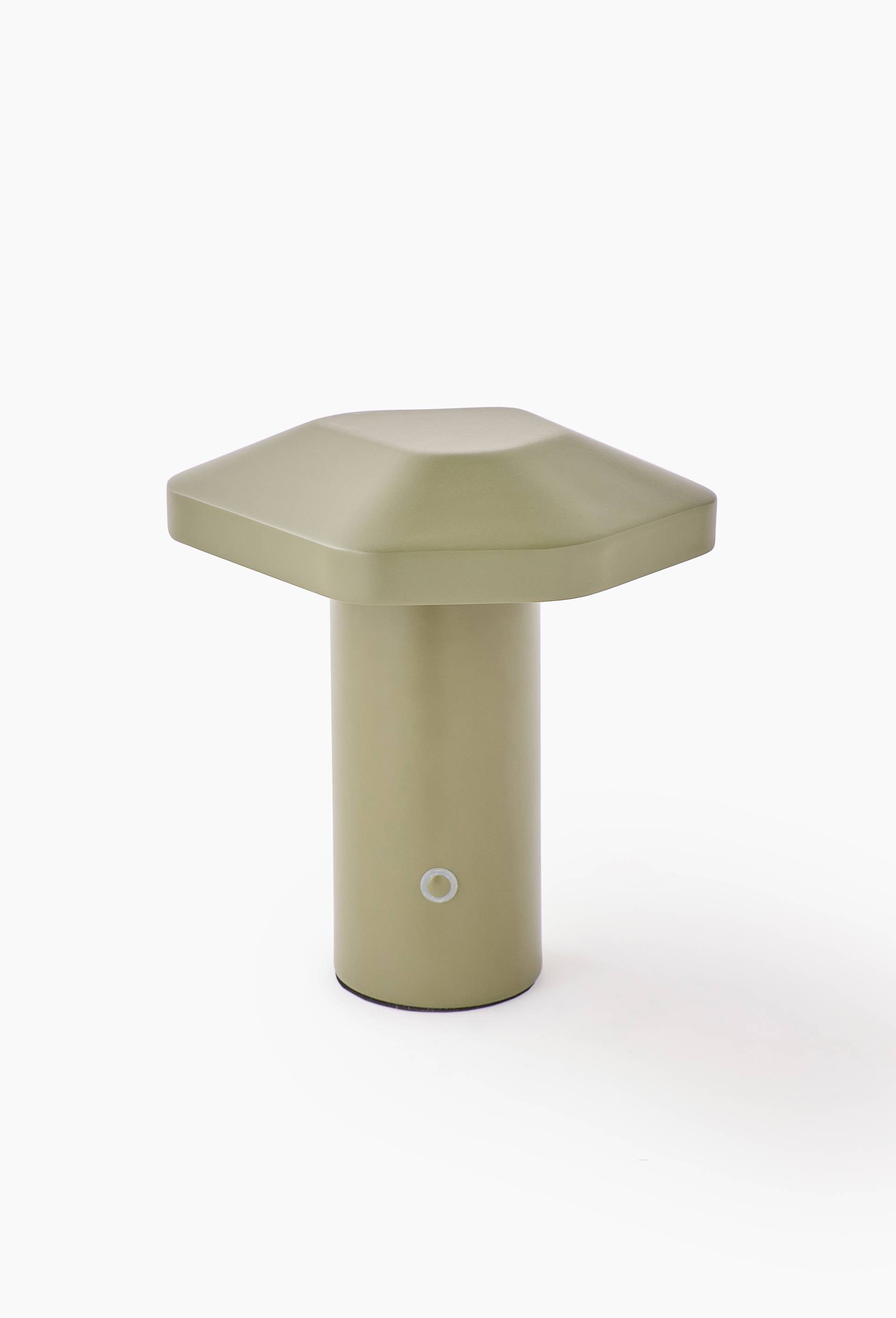 Lampe de table led, L20xl21xH22cm, en polypropyl&egrave;ne - ECOLE CAMONDO x MONOPRIX par L&eacute;o Achard, Vert, large image number 0.0