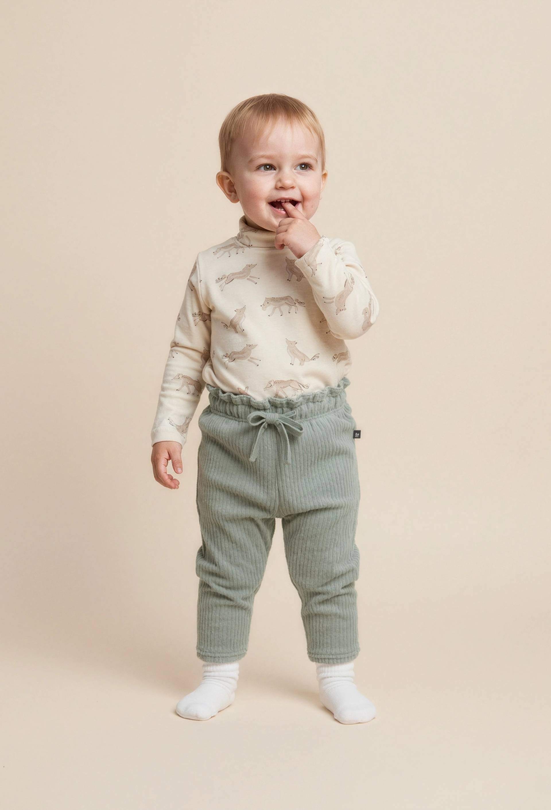 Pantalon De Sport MOSSIMO SUPPLY CO. - Taille 6/6X - Vert Olive 100% Coton - Occasion Très Bon état
