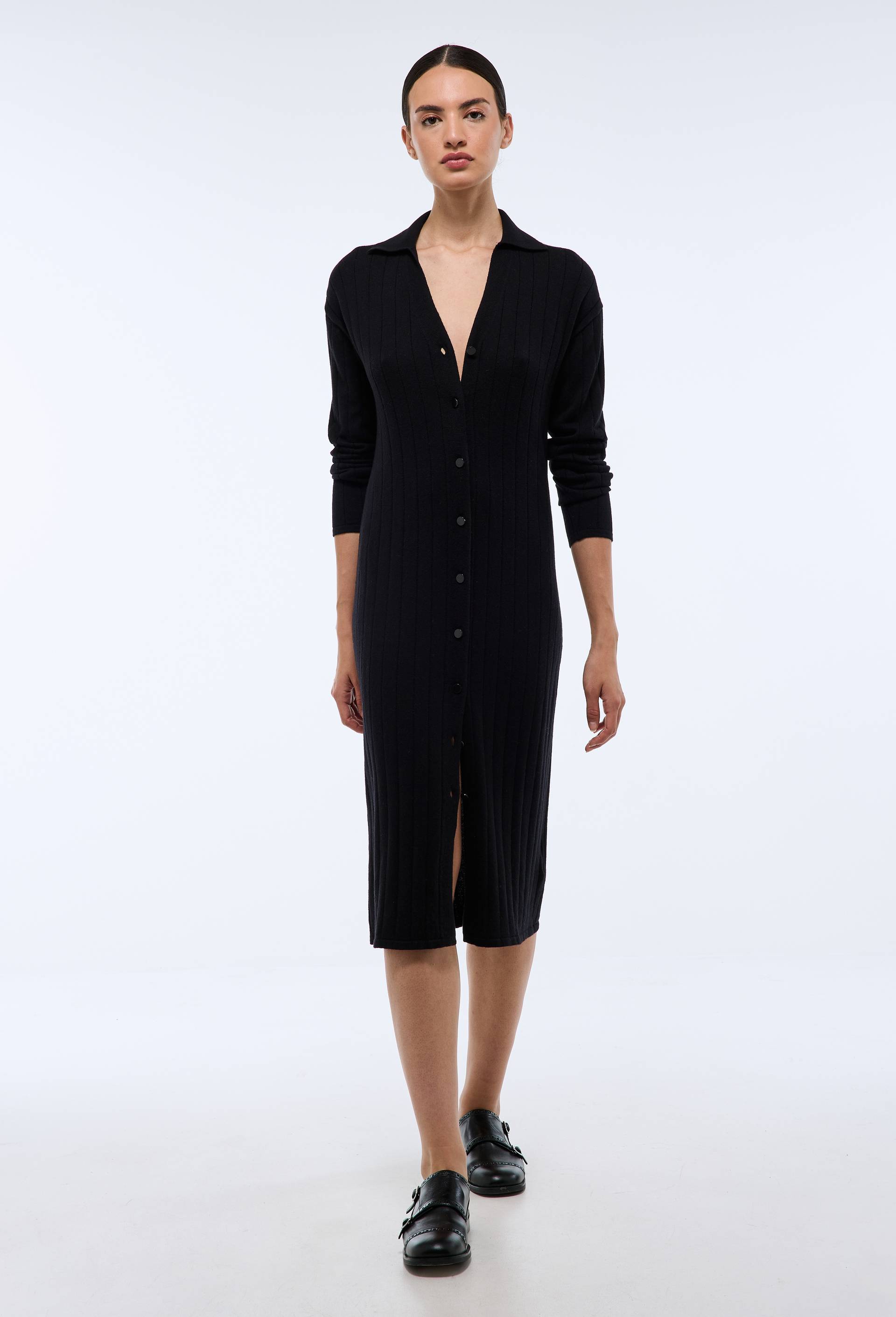 Robe en maille boutonnée - MONOPRIX - Modalova