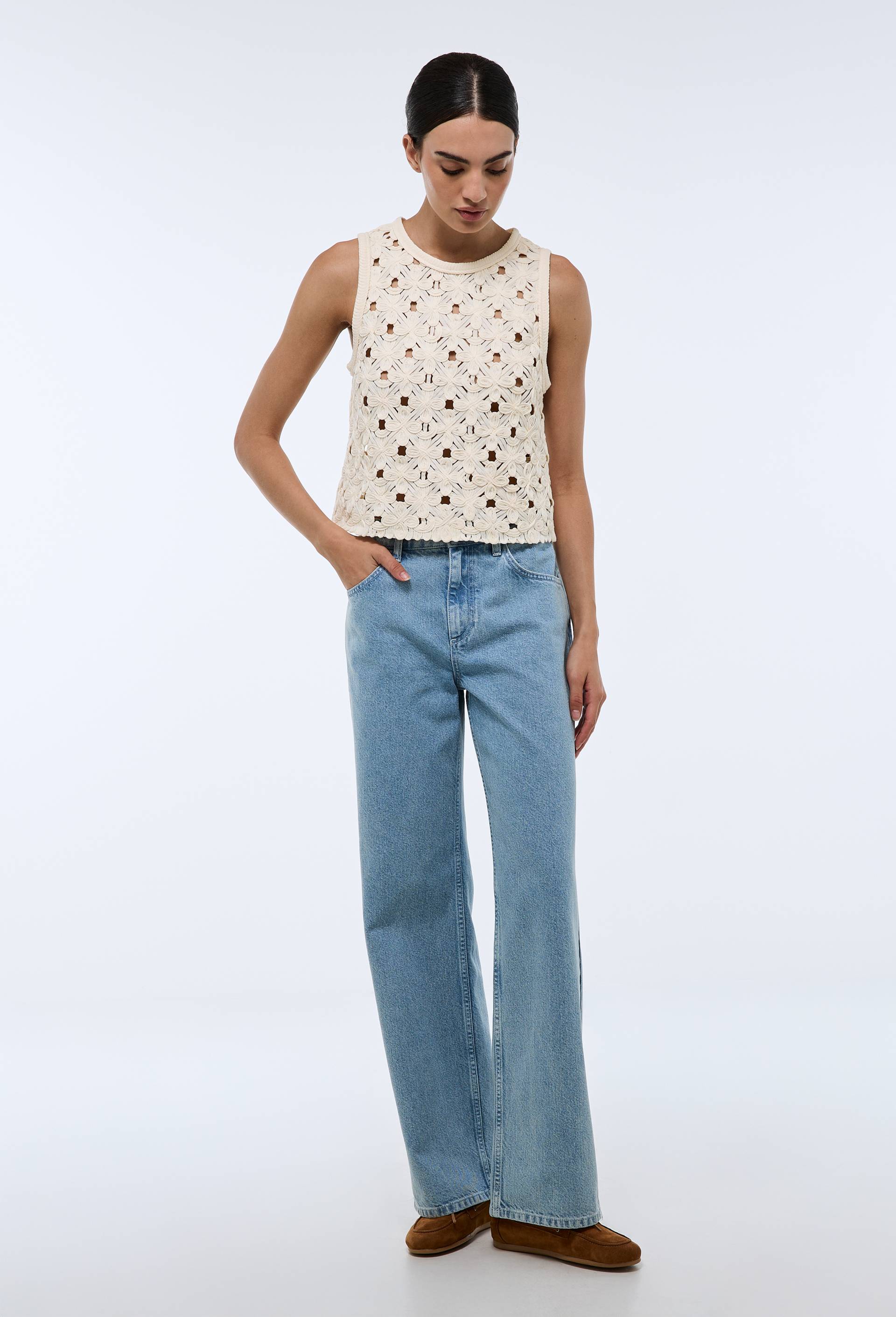 Jean wide leg - MONOPRIX - Modalova