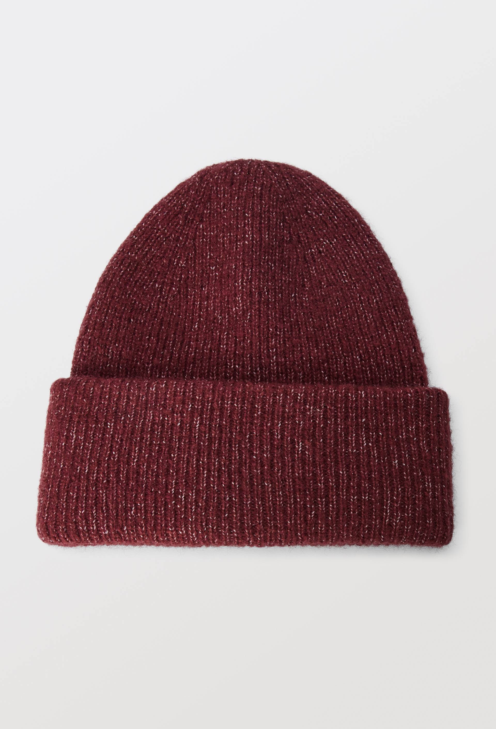 Bonnet &agrave; revers, Rouge fonc&eacute;, large image number 0.0