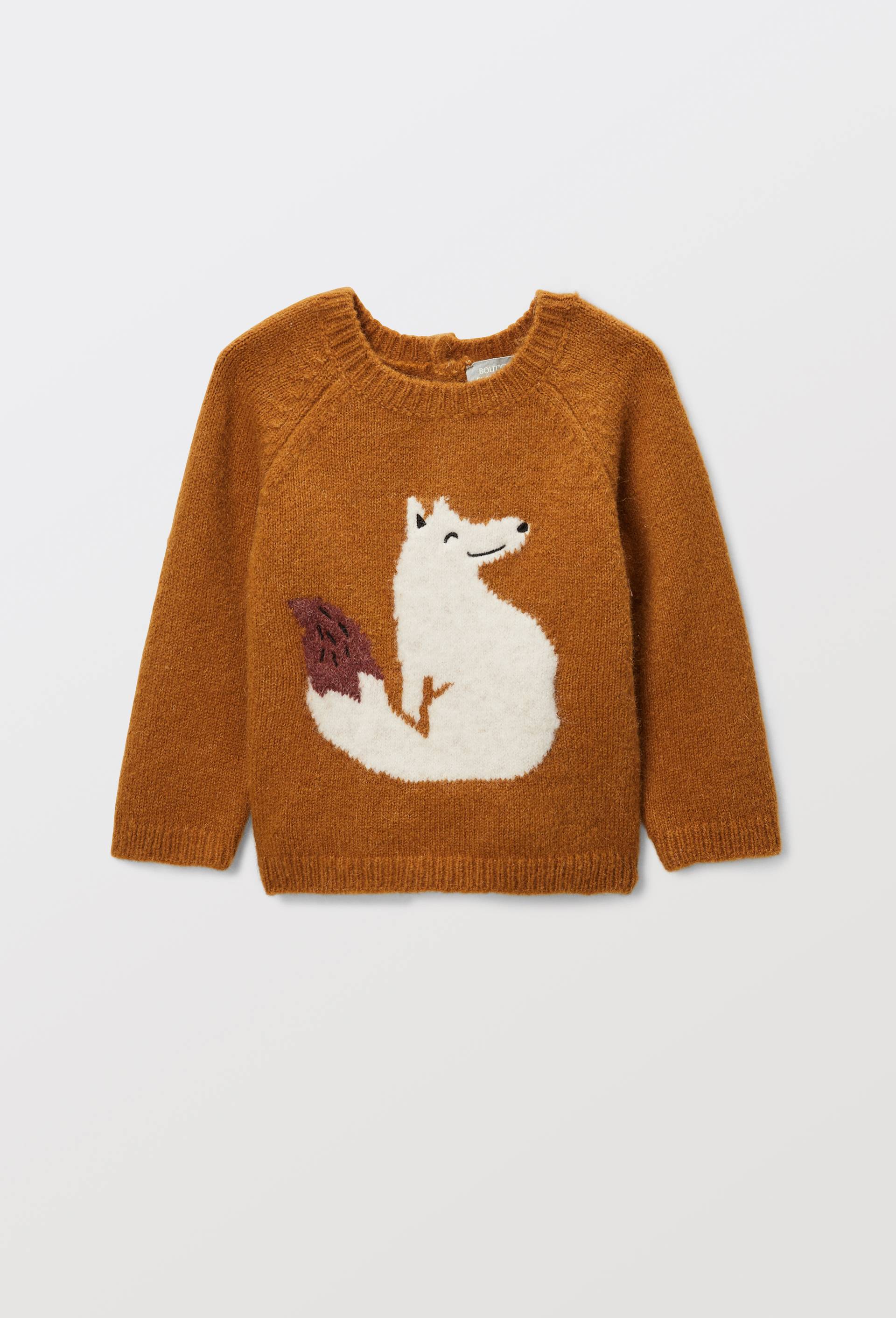 Pull fantaisie, Brun, large image number 0.0