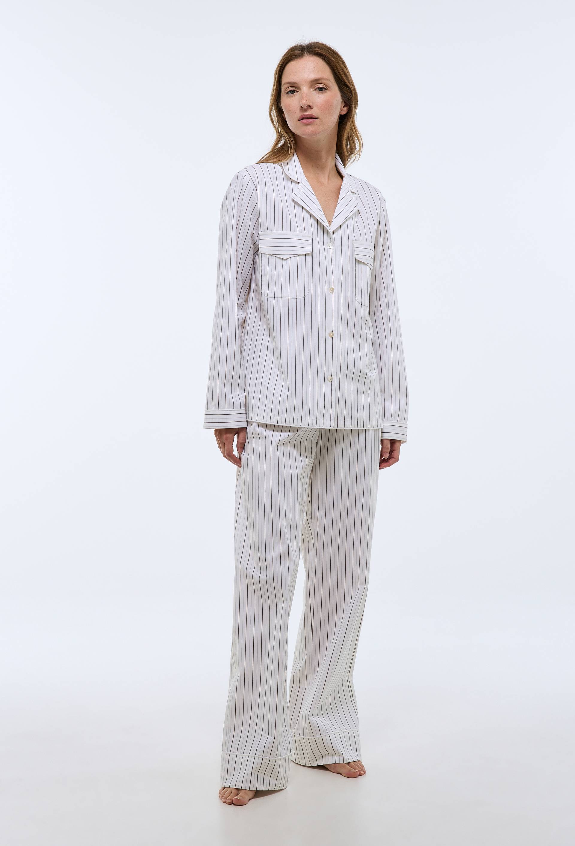 Pyjama rayé en coton bio GOTS - MONOPRIX - Modalova