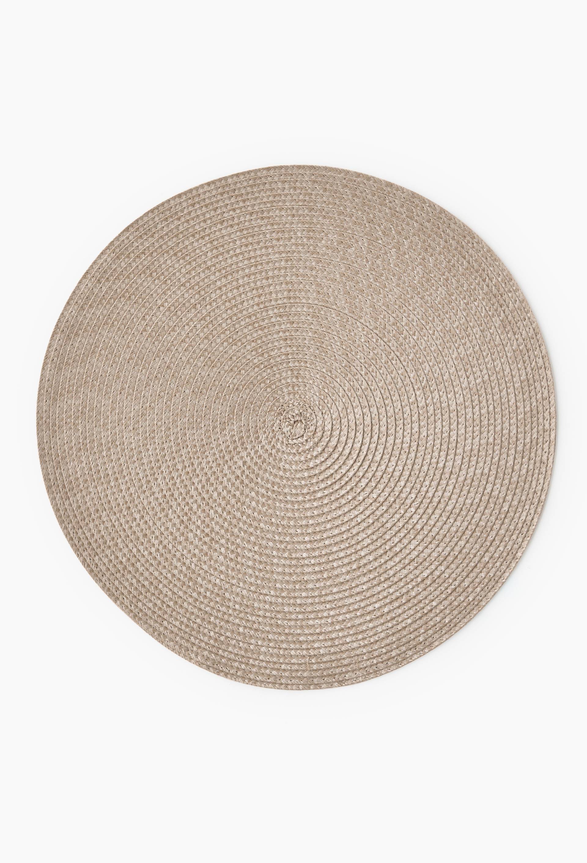Set de table rond, diamètre 38cm, Argent, swatch image