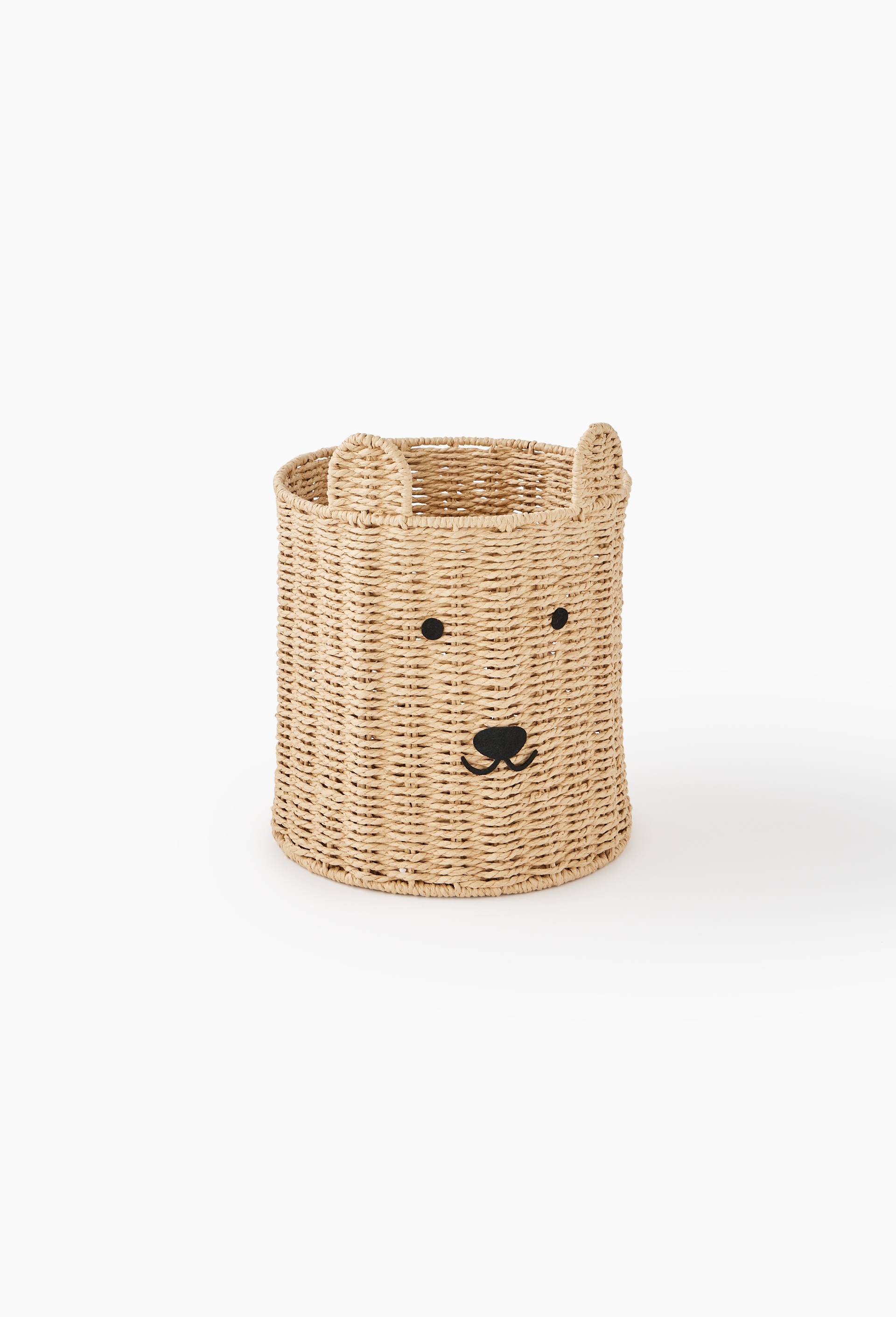 Panier ours en papier, Beige clair, large image number 2