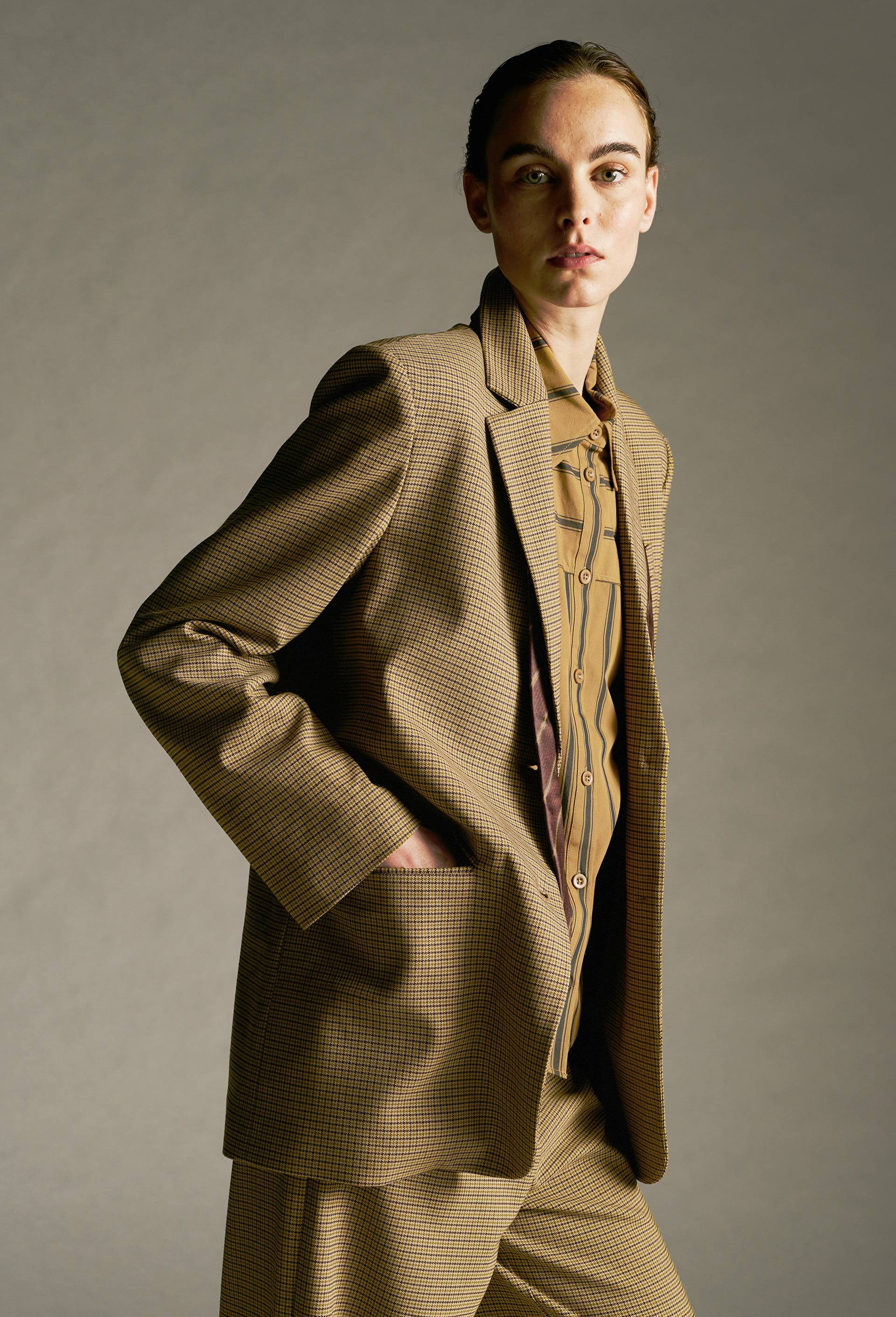 Veste blazer, Beige, large image number 0