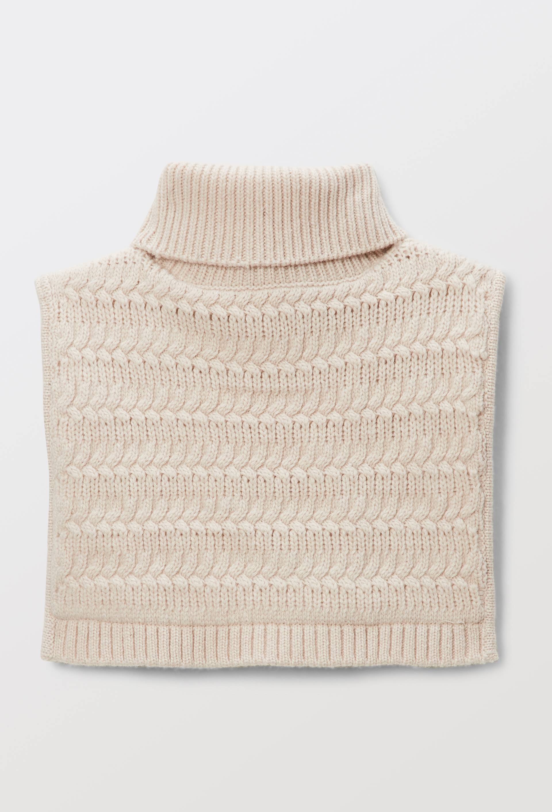 Plastron en maille, Beige clair, large image number 1.0