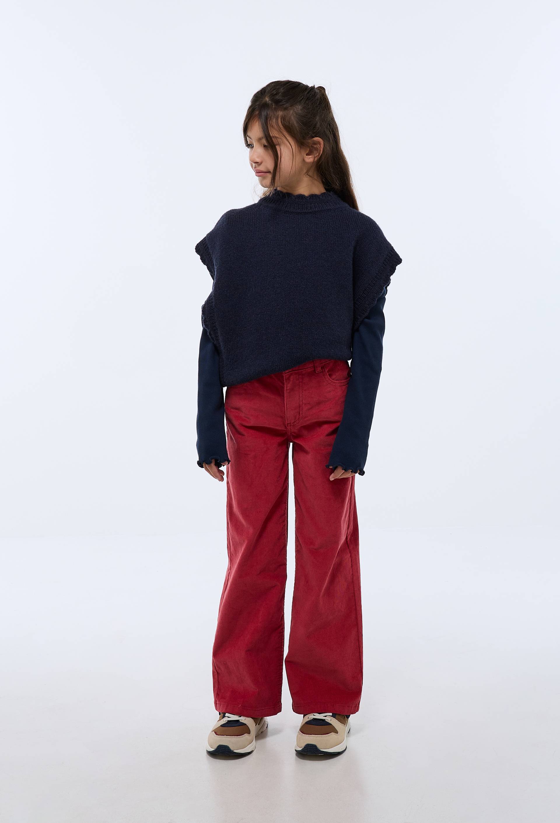 Jean large, Rouge, large image number 1