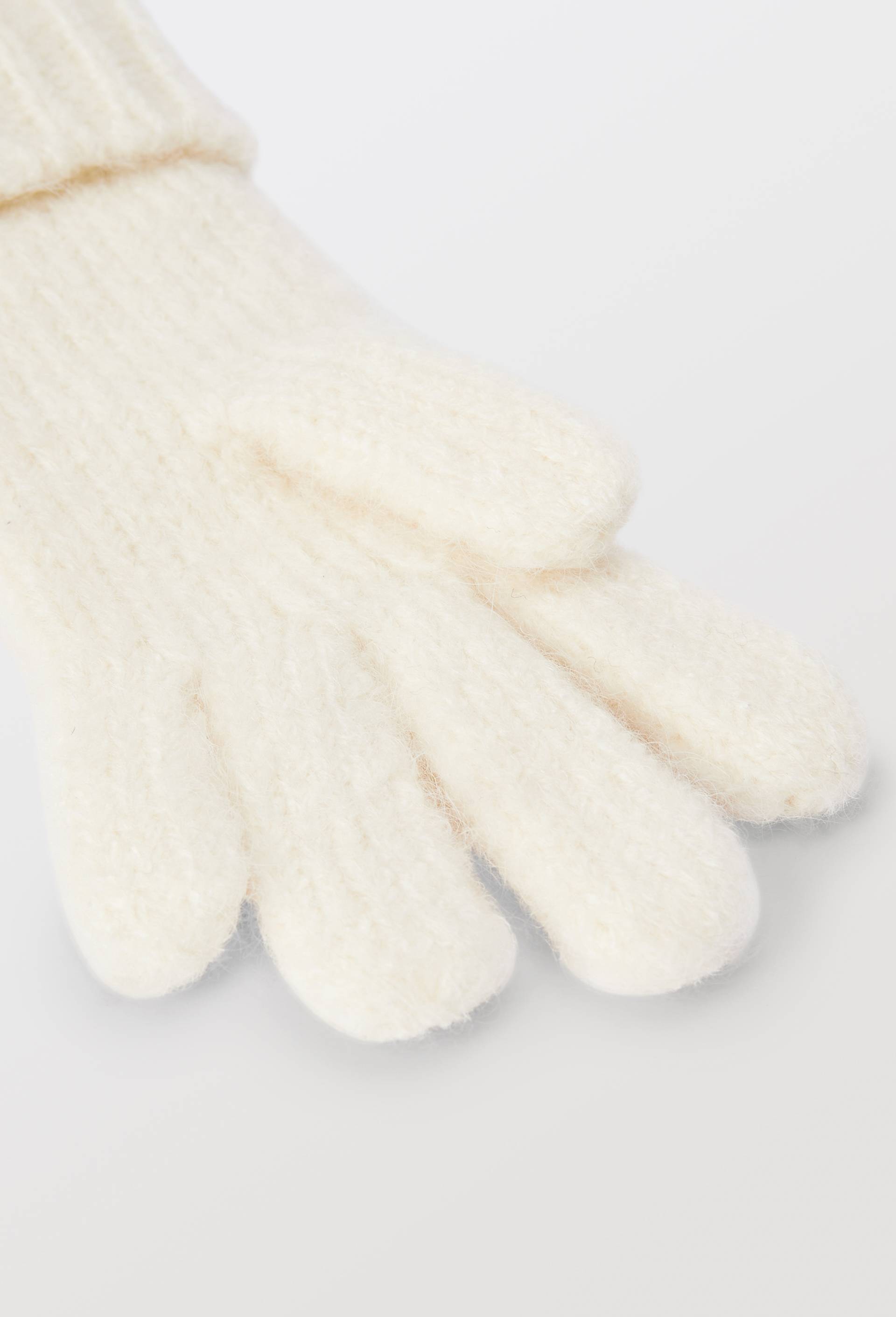 Gants en maille, Ecru, large image number 1.0
