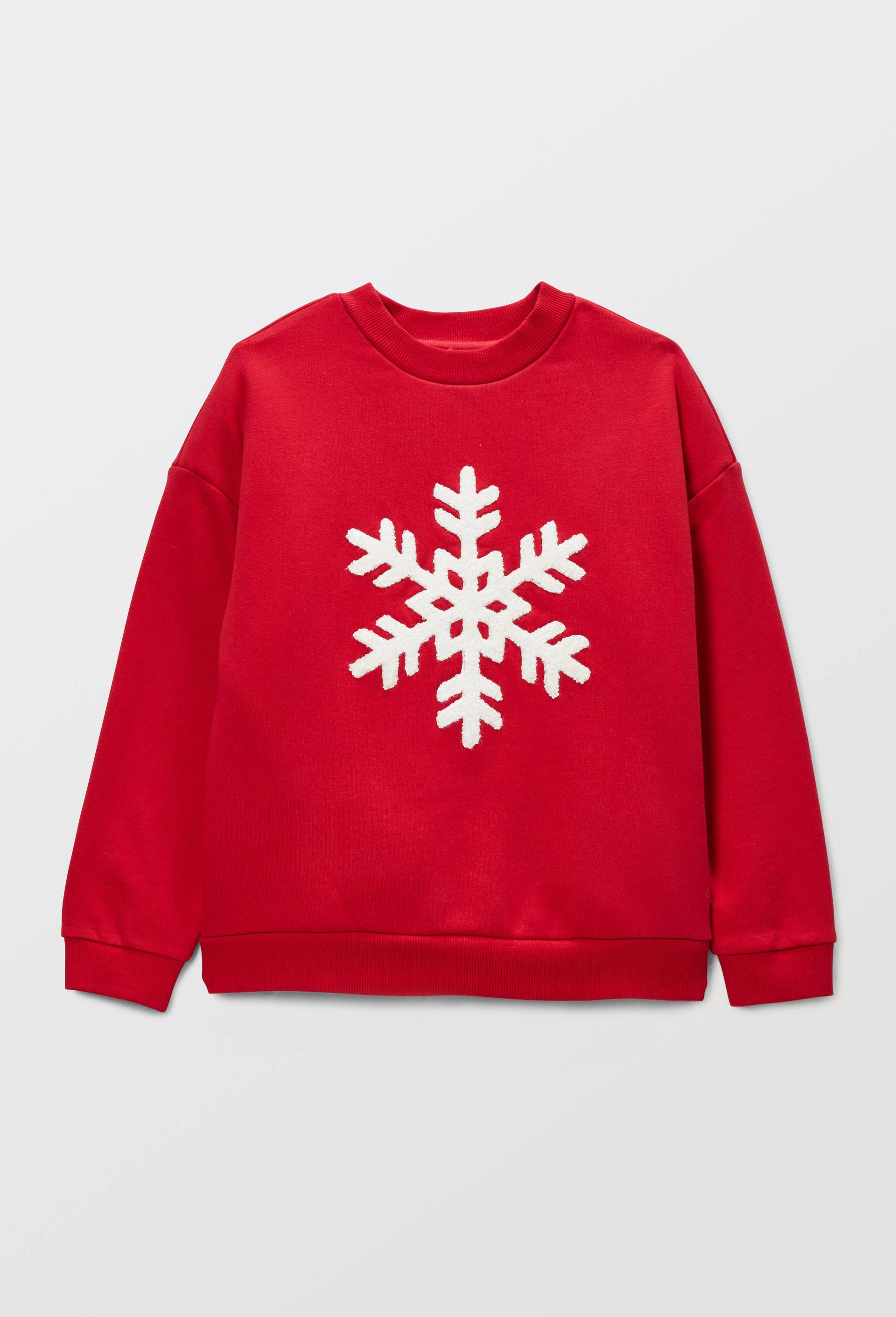 Sweat-shirt col rond grand-mère vintage M&E petits Sweat-shirt col rond grand-mère vintage M&E petits