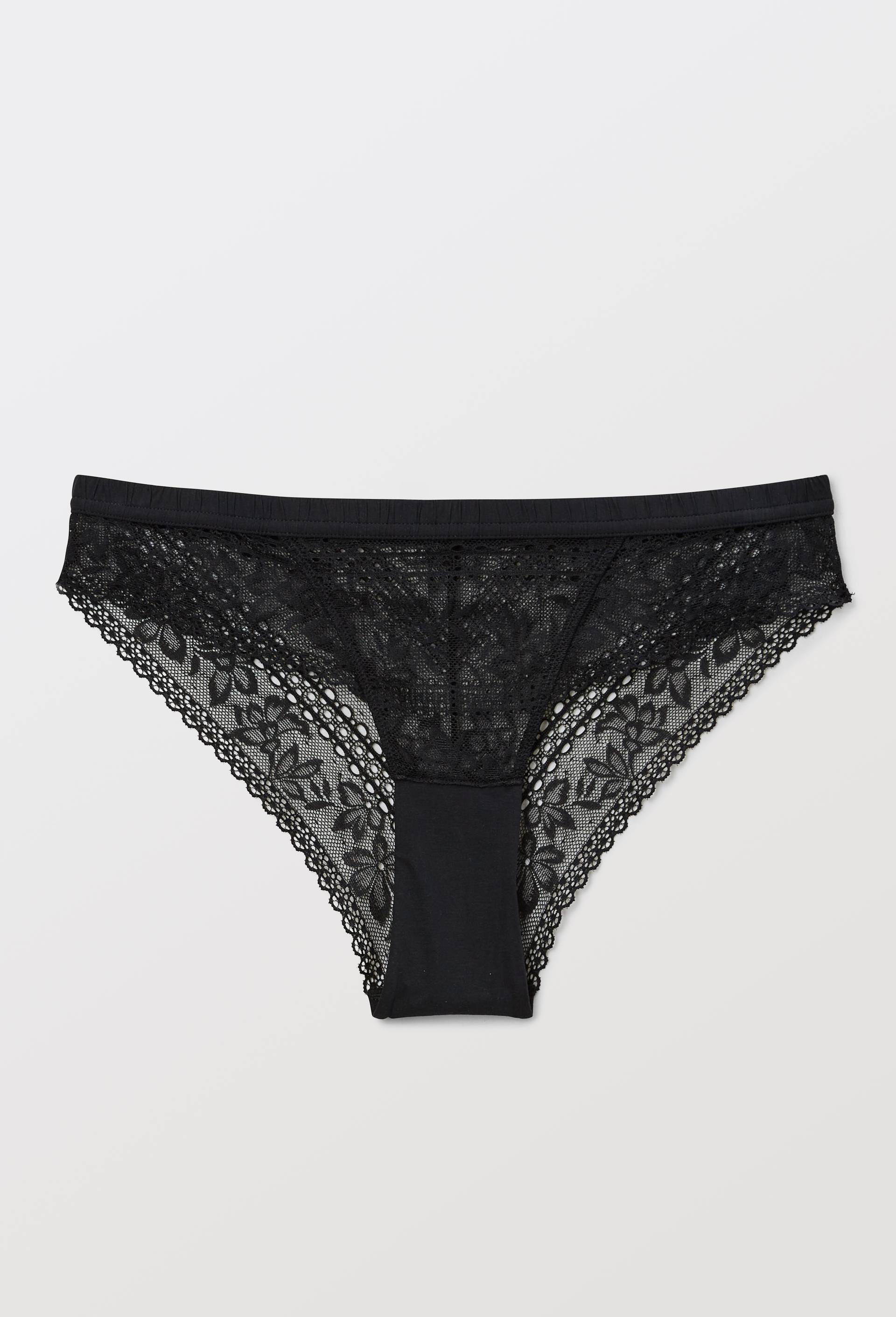 Culotte DOLORES en dentelle, Noir, large image number 2