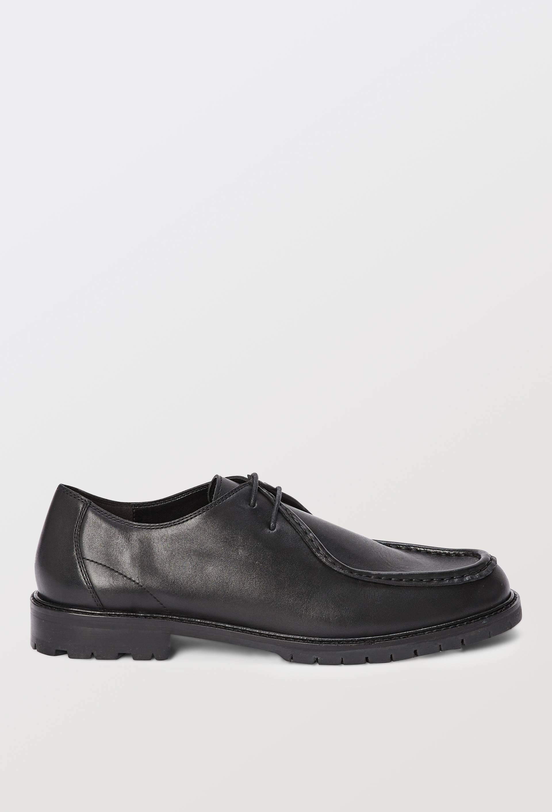 Derbies en cuir - MONOPRIX - Modalova