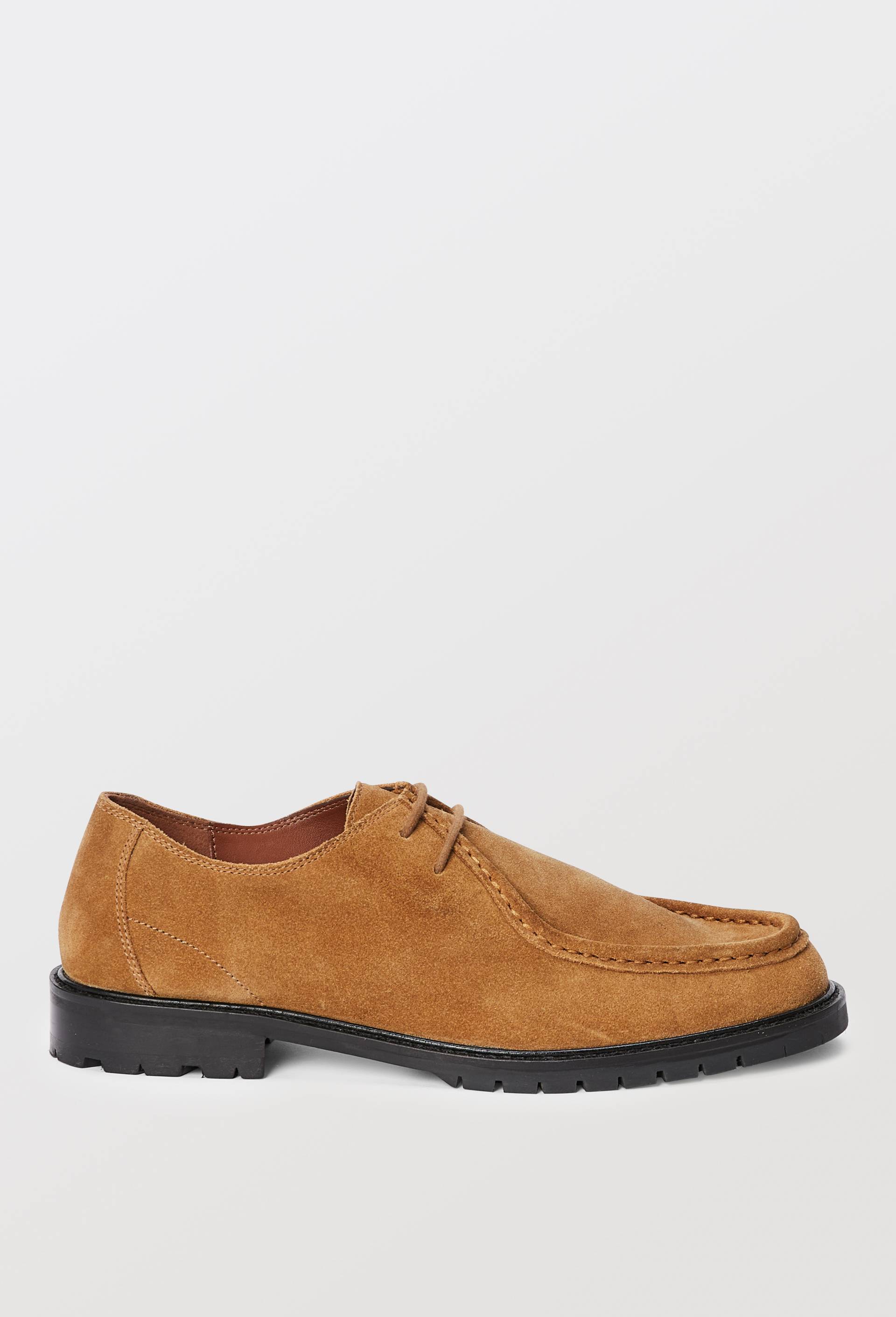Derbies en cuir - MONOPRIX PREMIUM - Modalova