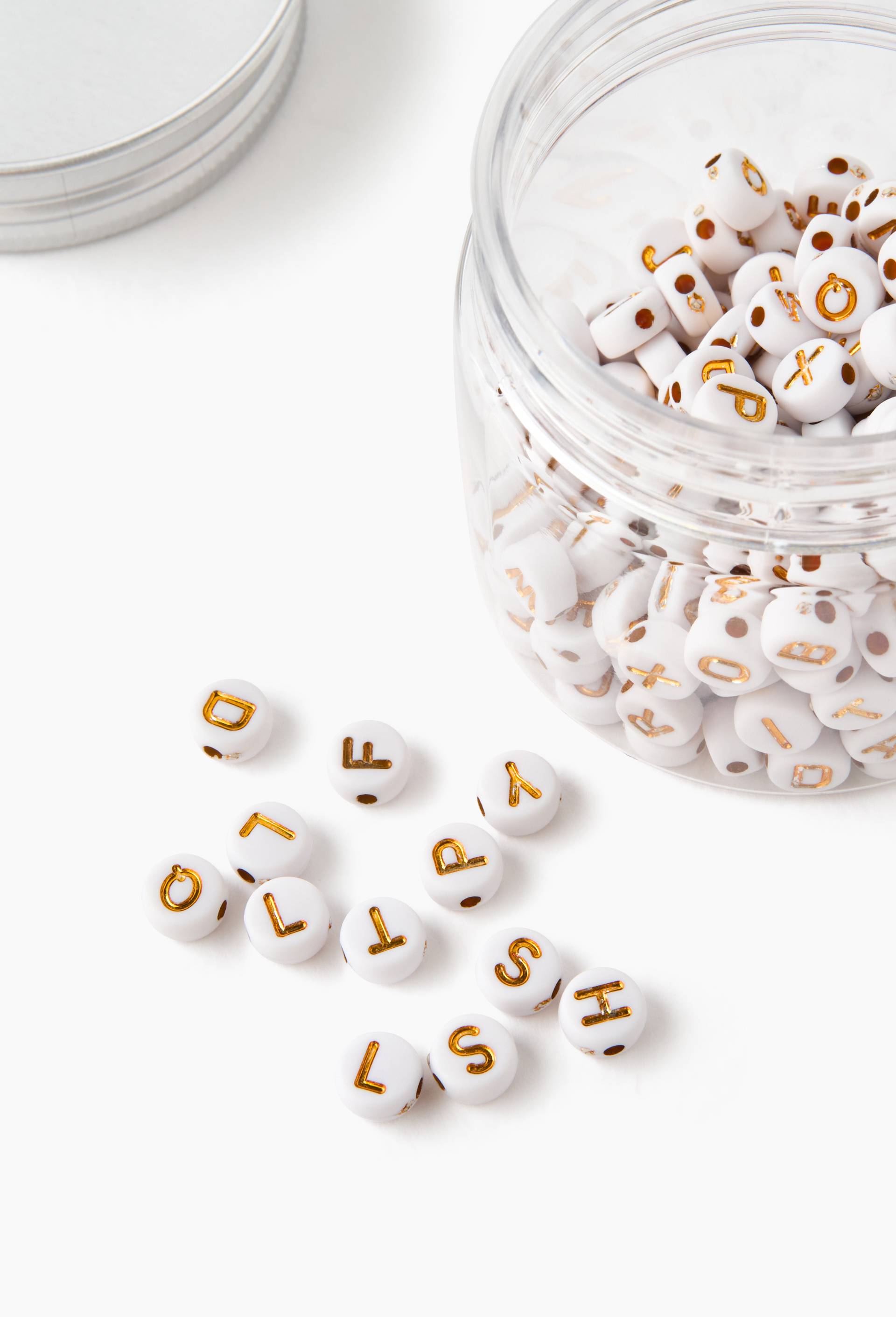 Pot de perles blanches, , large image number 1.0