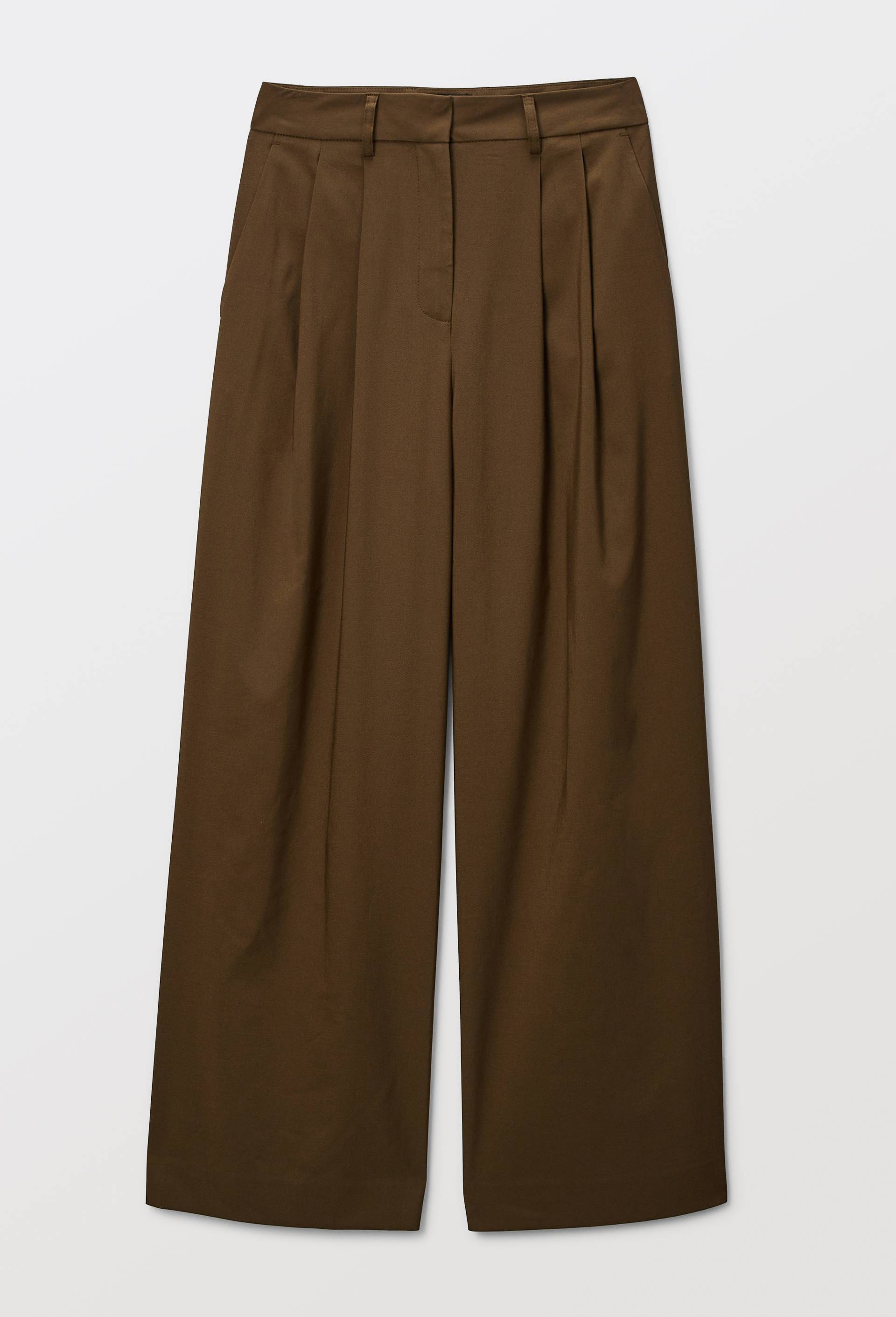 Pantalon tailleur large, Jaune fonc&eacute;, large image number 2