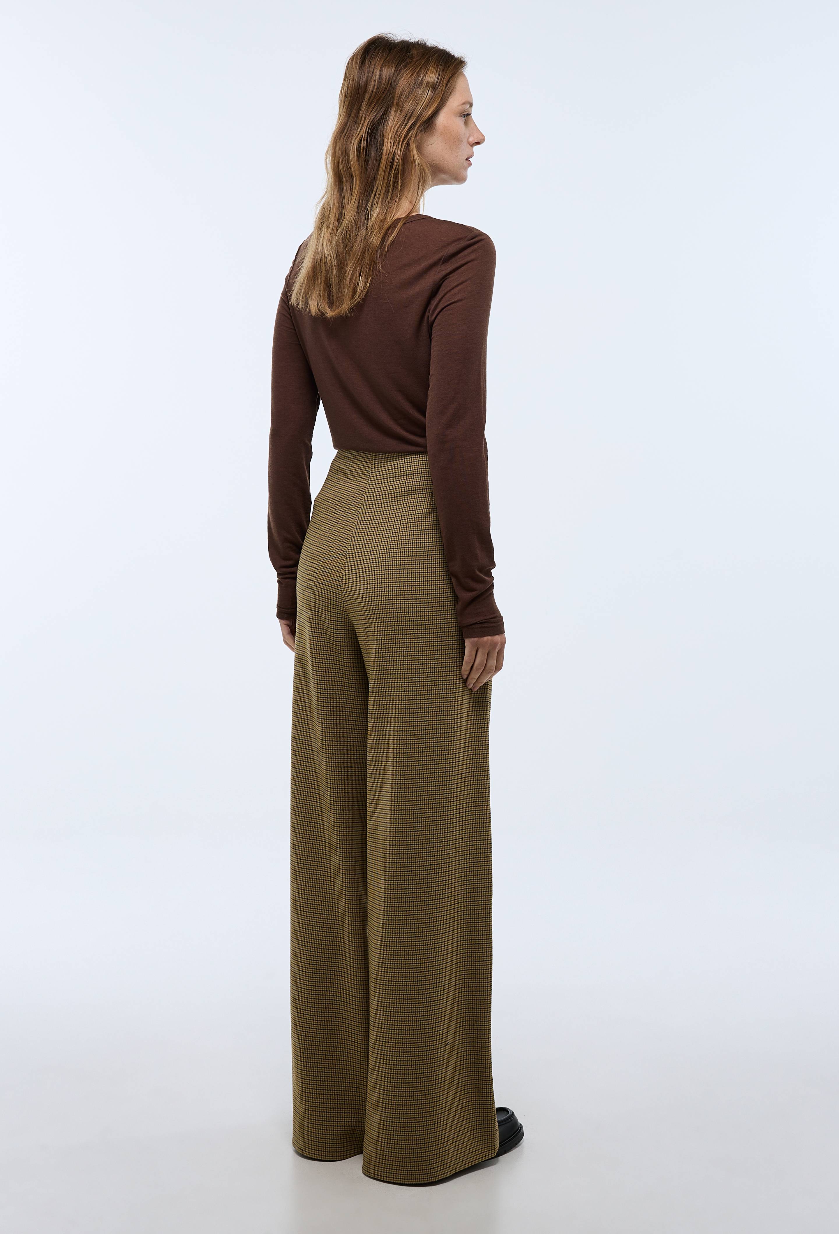 Pantalon &agrave; carreaux, Beige, large image number 2