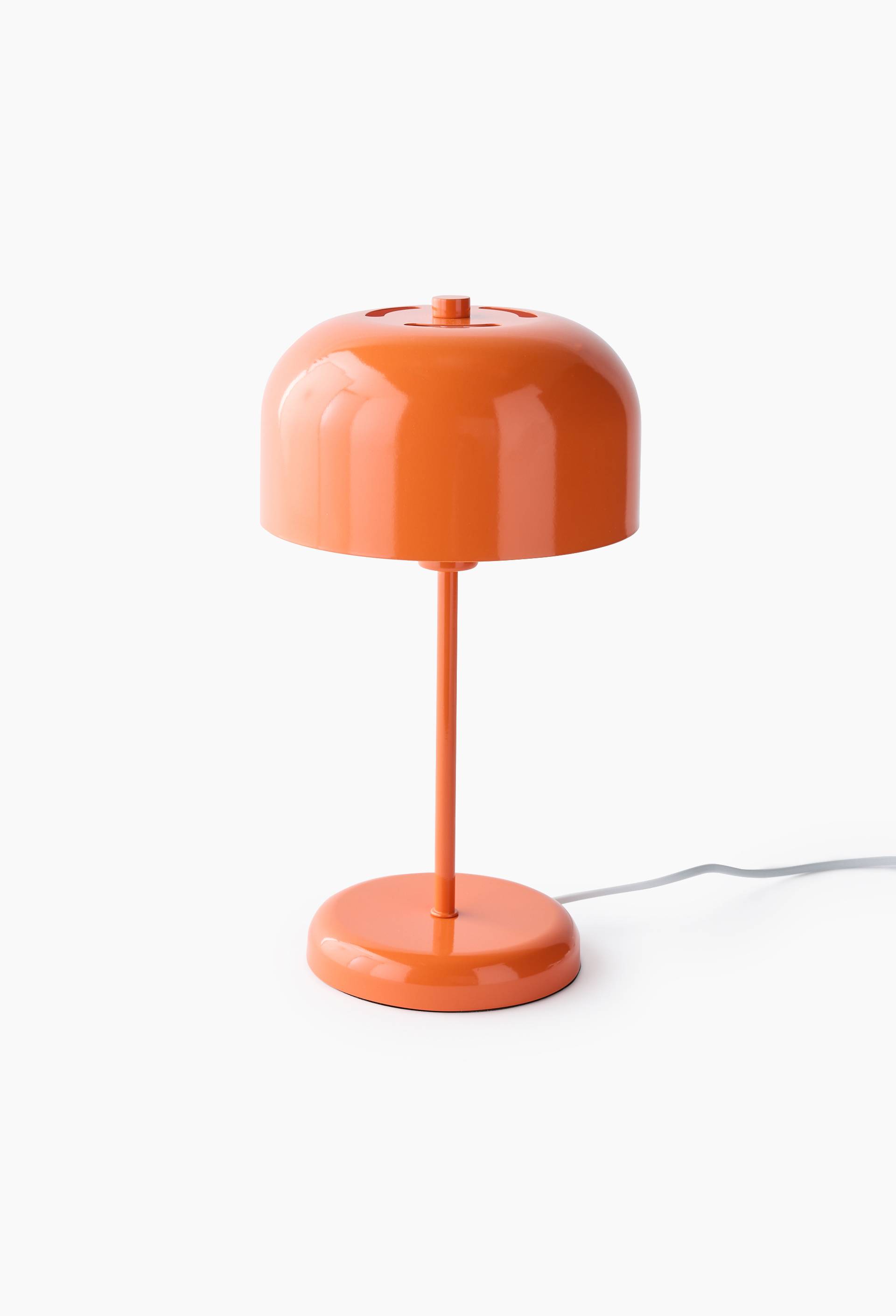 Lampe, 20xH36,5cm, en m&eacute;tal, Orange, large image number 0.0