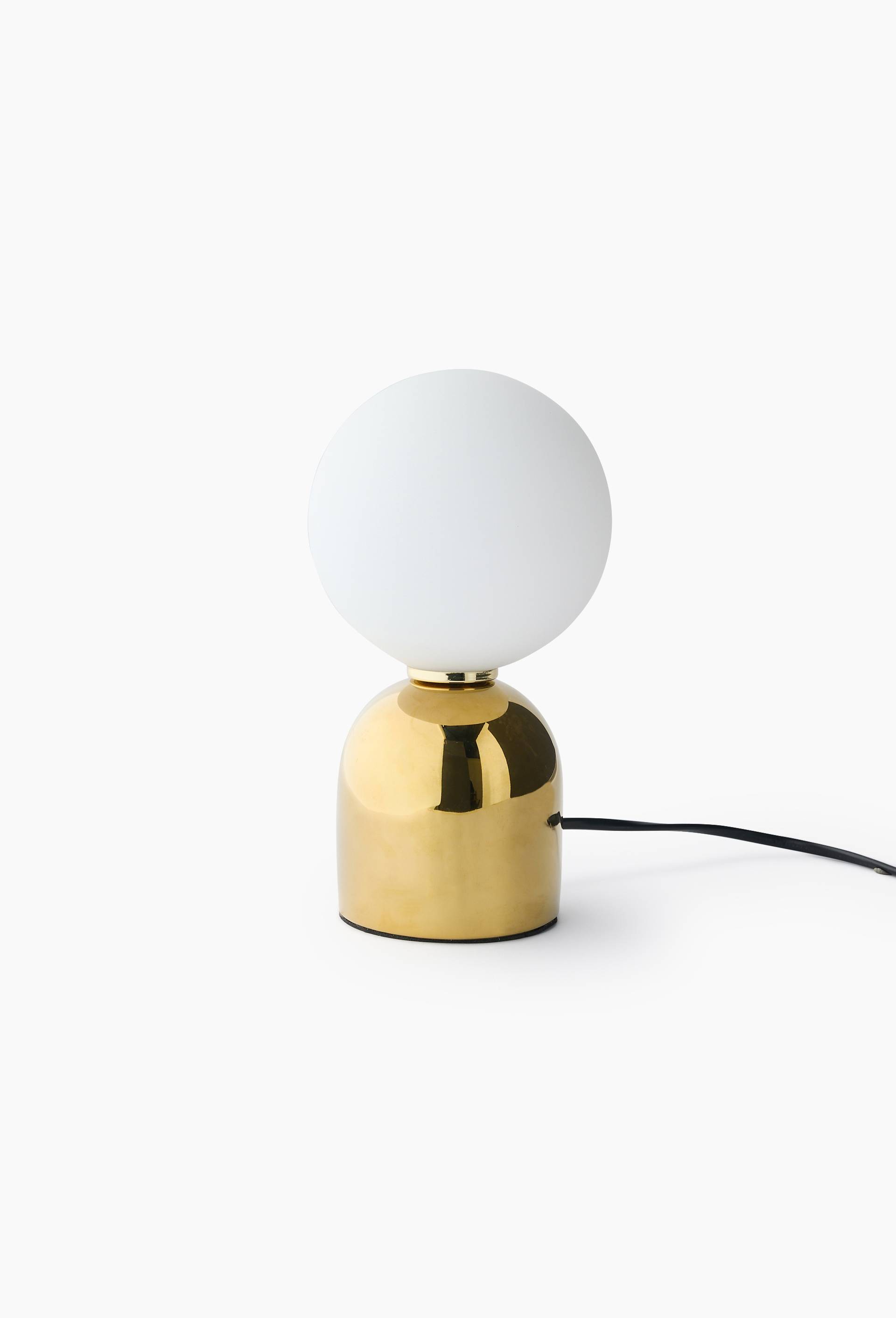 Lampe boule, 12xH22cm, en m&eacute;tal, Or, swatch image