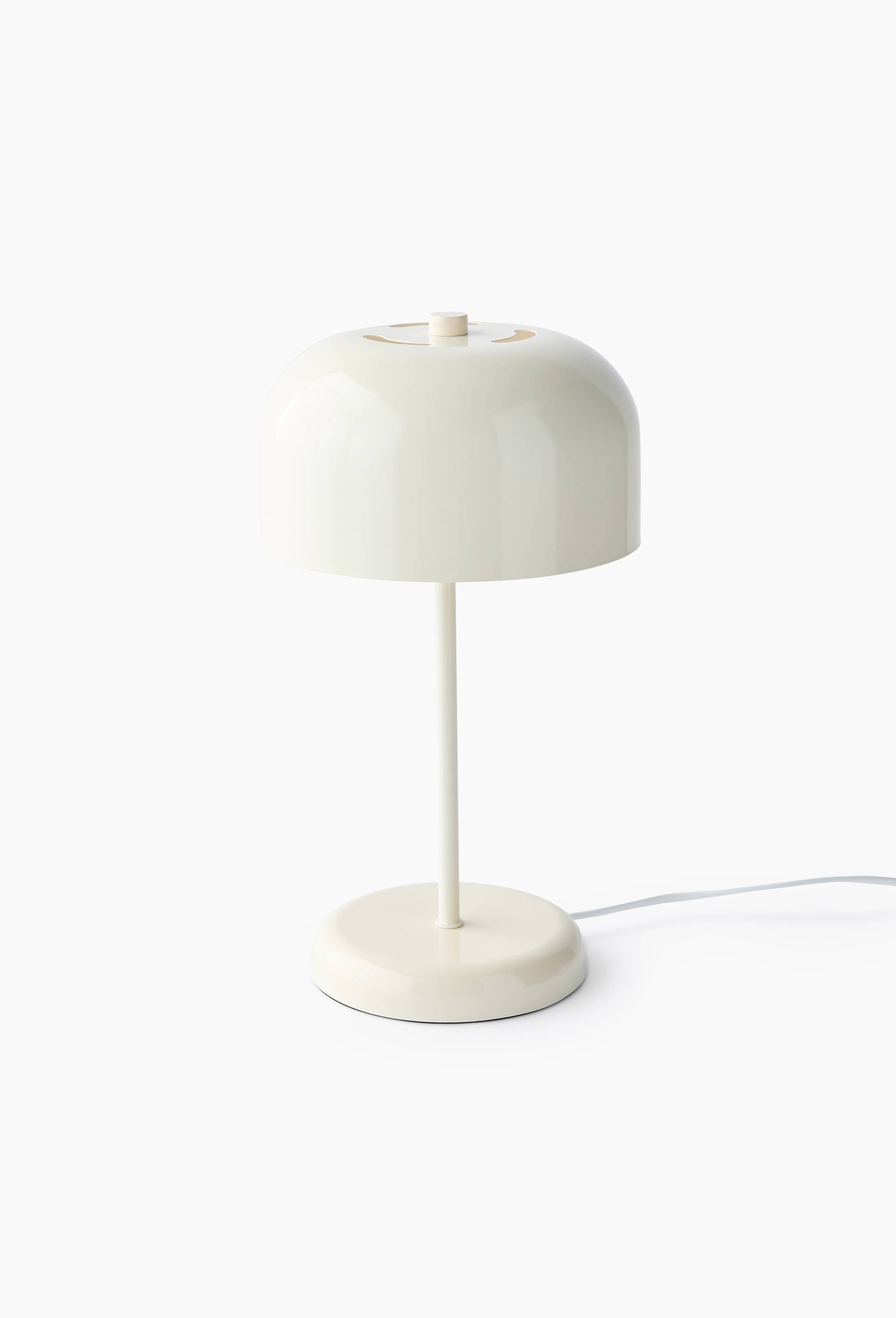 Lampe, 20xH36,5cm, en fer, Ecru, large image number 0.0