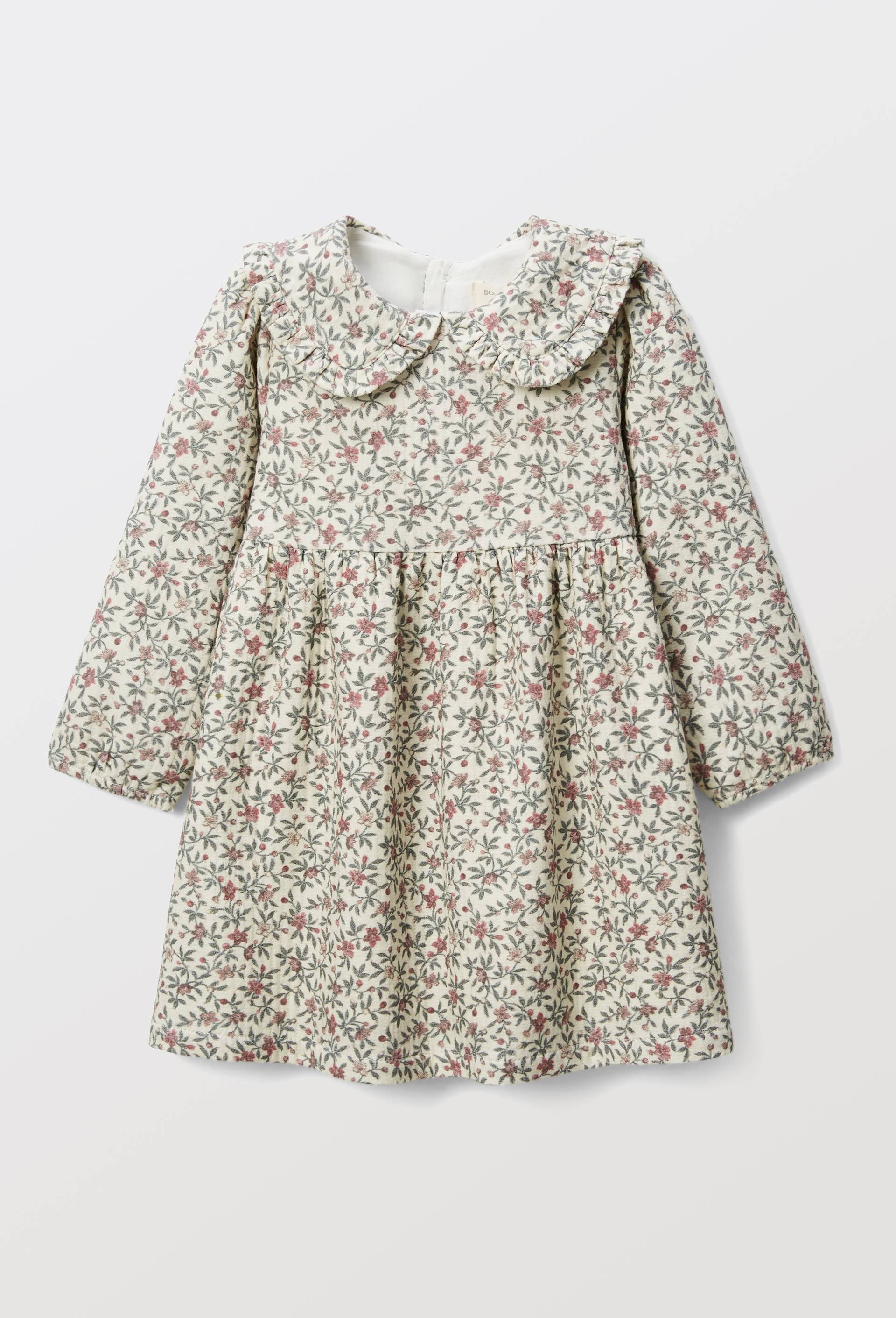 Robe imprim&eacute;e en coton, Beige clair, large image number 3.0