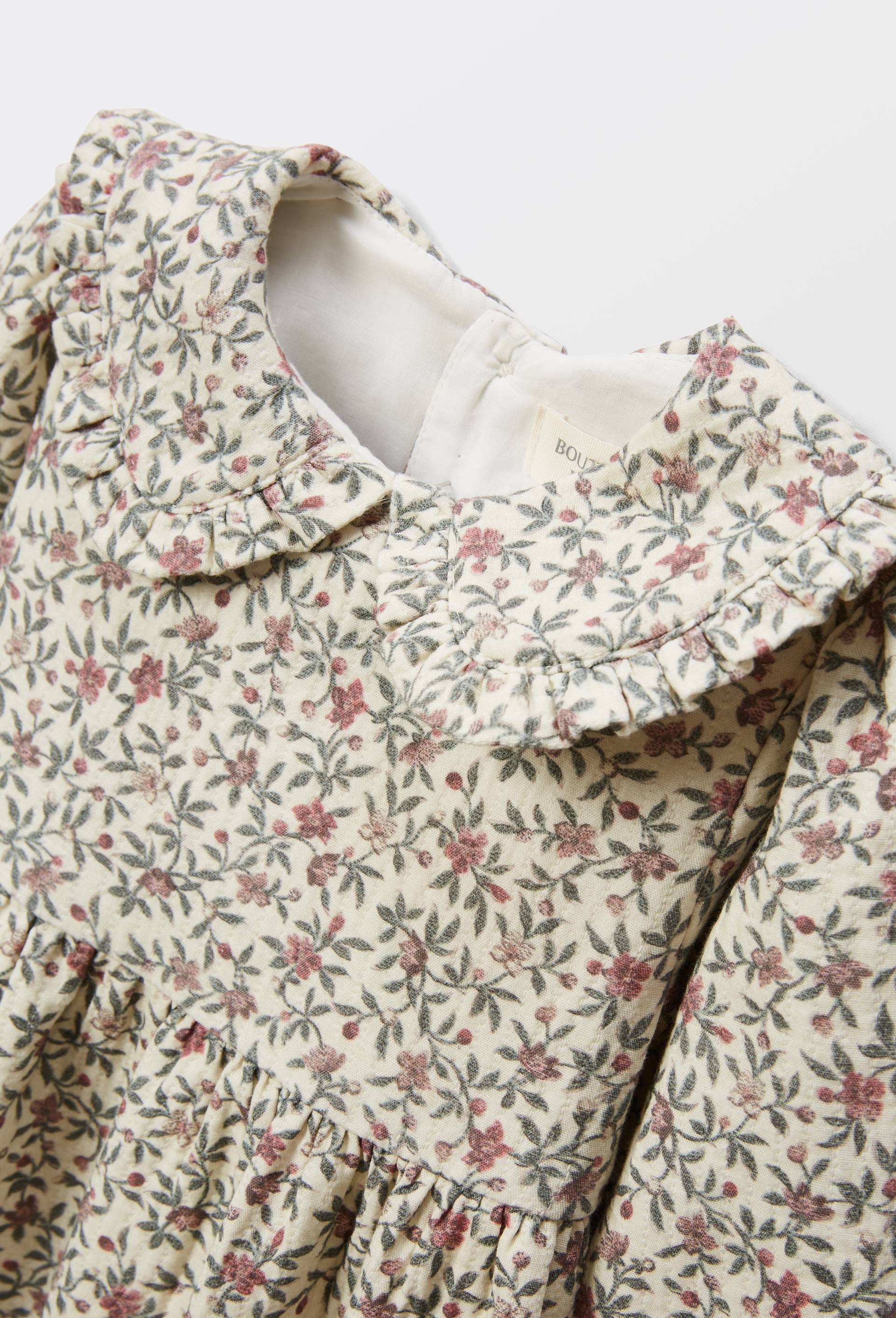 Robe imprim&eacute;e en coton, Beige clair, large image number 5