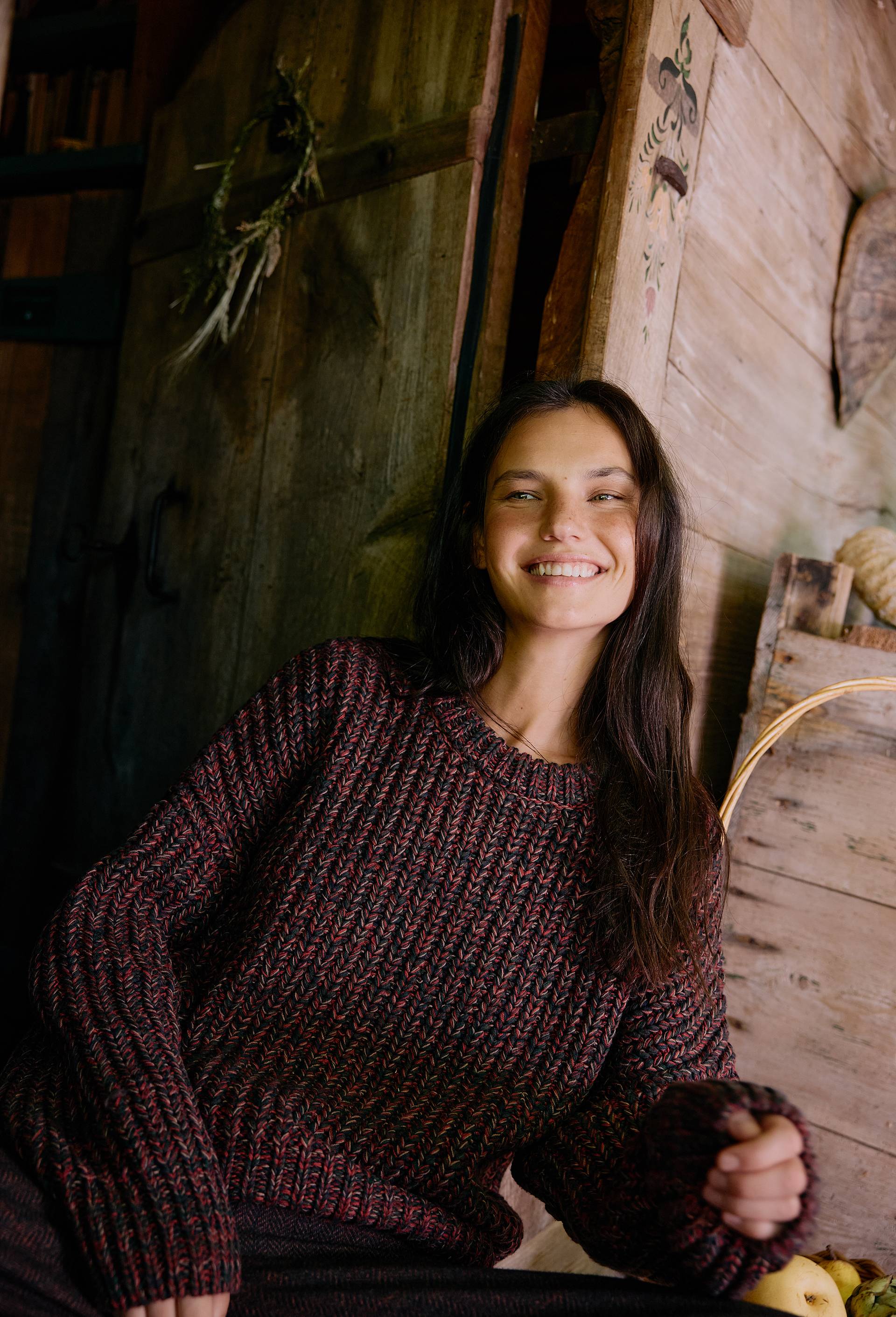 Pull à manches longues maille fantaisie - MONOPRIX - Modalova