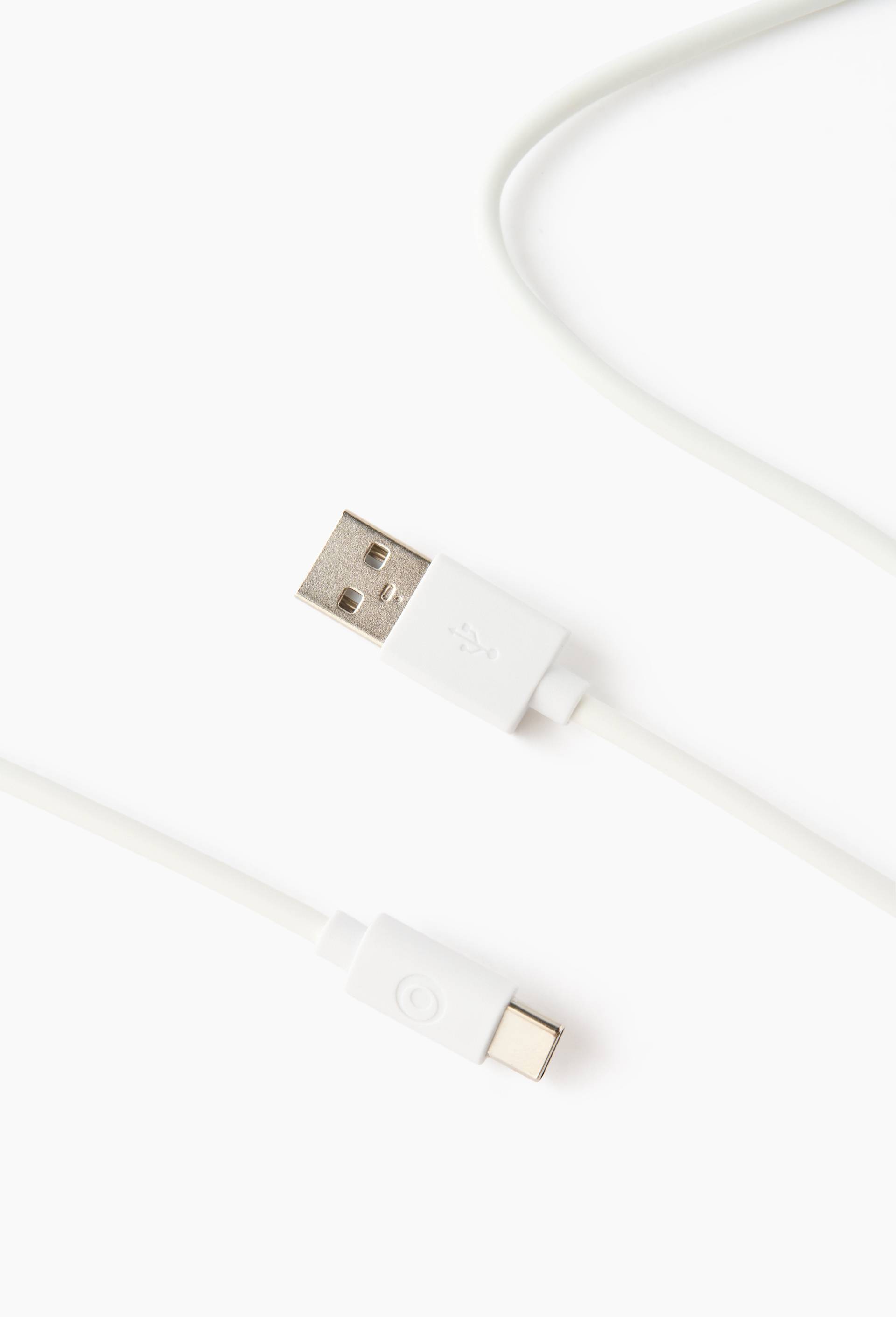 C&acirc;ble de charge et de synchronisation USB type A vers USB type-C - 1.2 m, Blanc, large image number 0.0